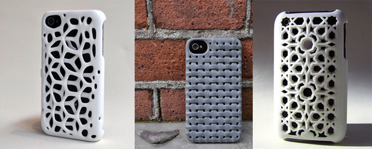 3D-printed iPhone cases: The Future has arrived