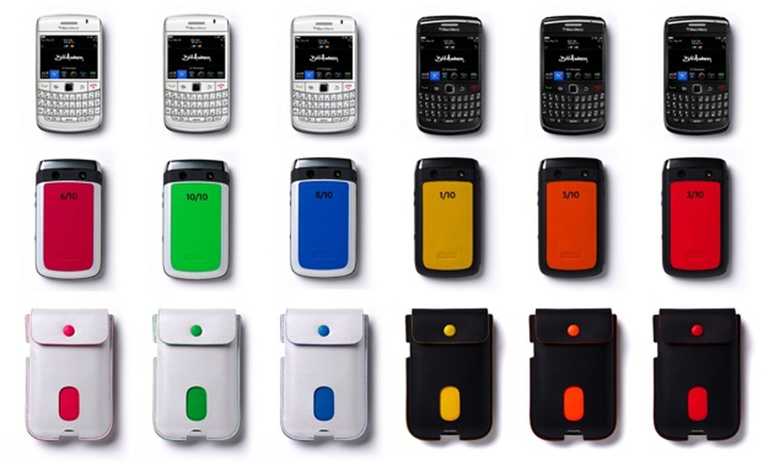 Colourful limited edition BlackBerry Bold 9780s are grossly overpriced