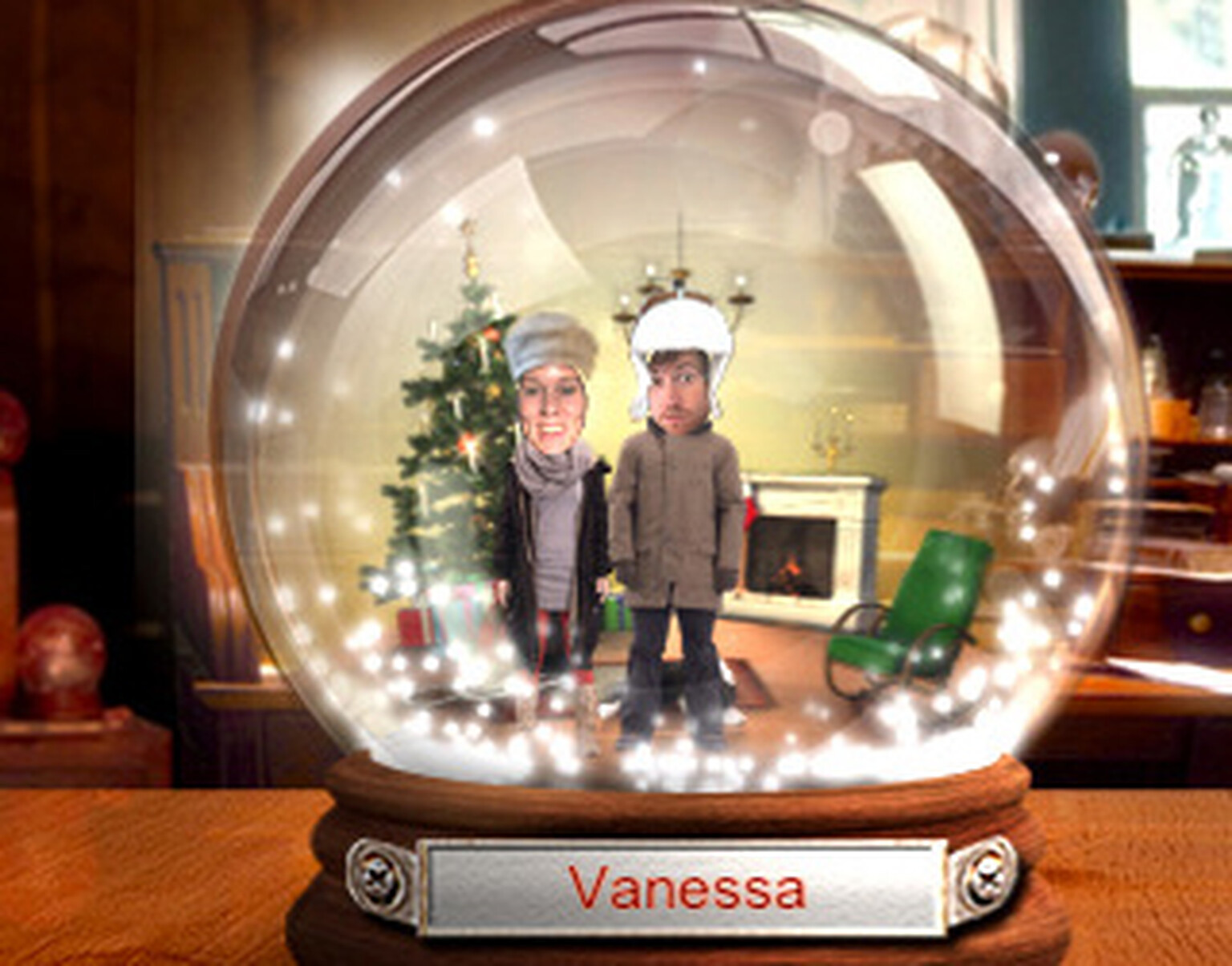 Coca-Cola launches Christmas Snow Globes app. In November.