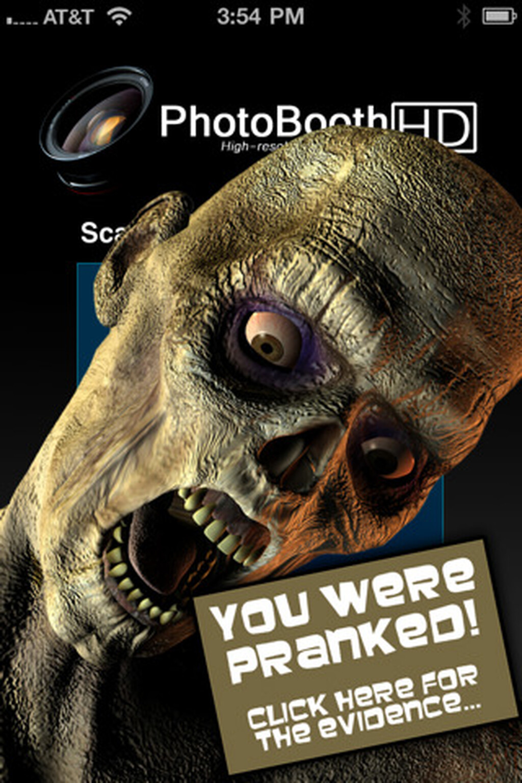 PrankBooth iPhone app plays a practical joke on your friends