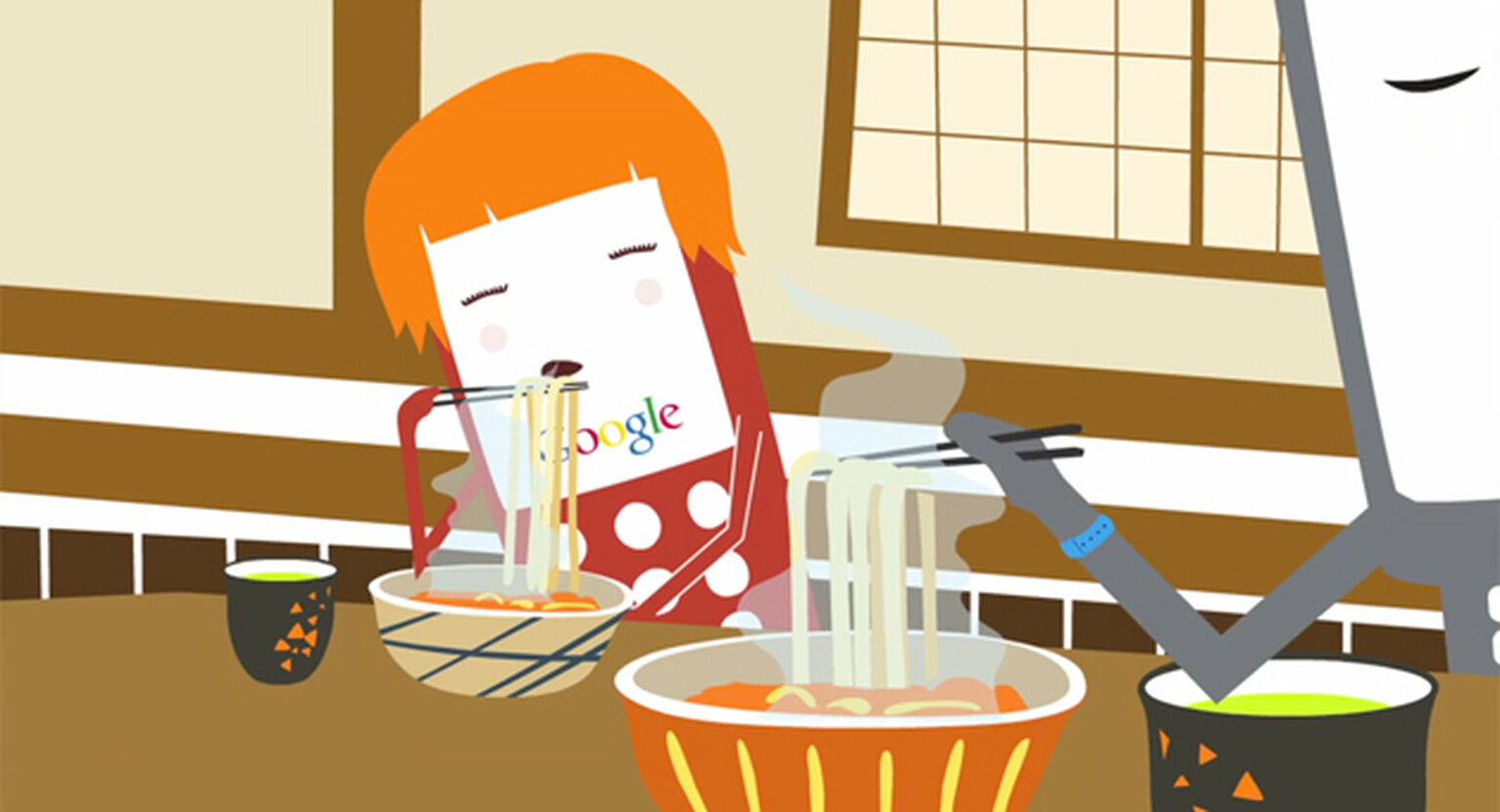 Google Mobile Girl: I think I love you