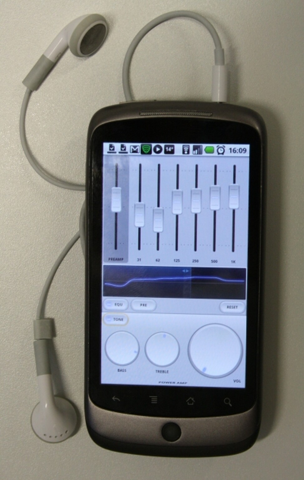 Power AMP Music Player Trial version for Android