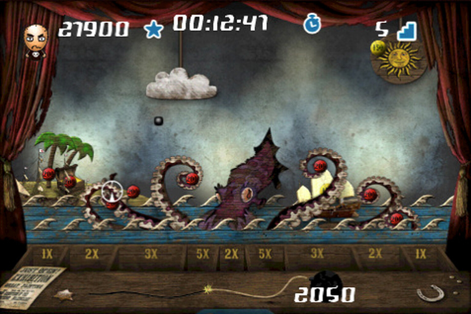 Cannonball: Mutli-platform pirate-themed fun fair-style shooting game