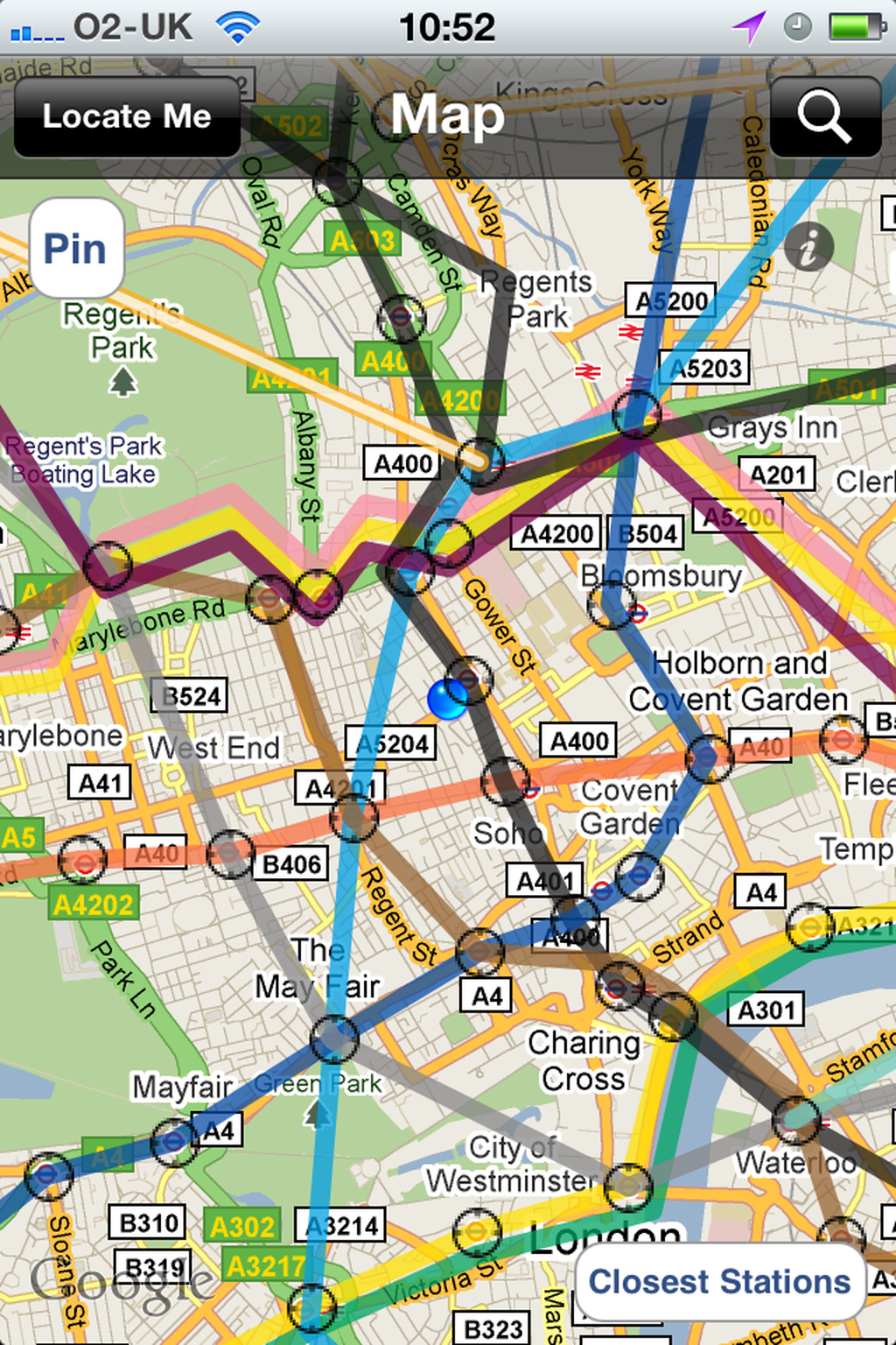 Real London Tube app solves mystery of where tube lines actually go