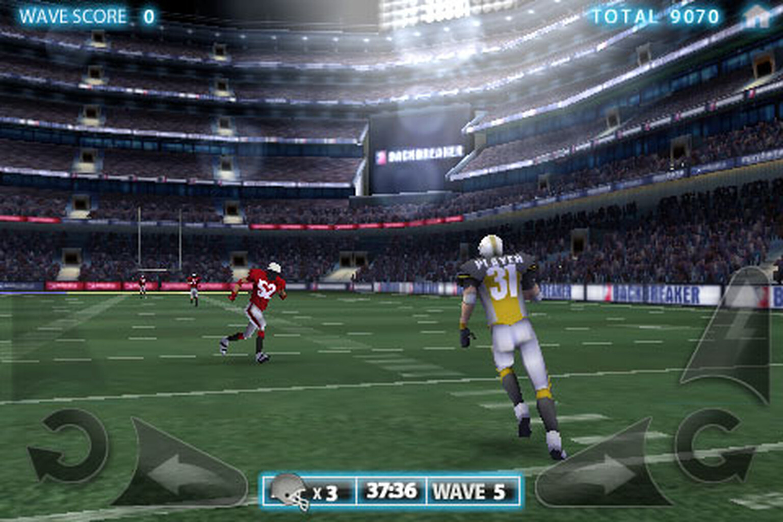 Backbreaker: American Football action for iPhone and Android