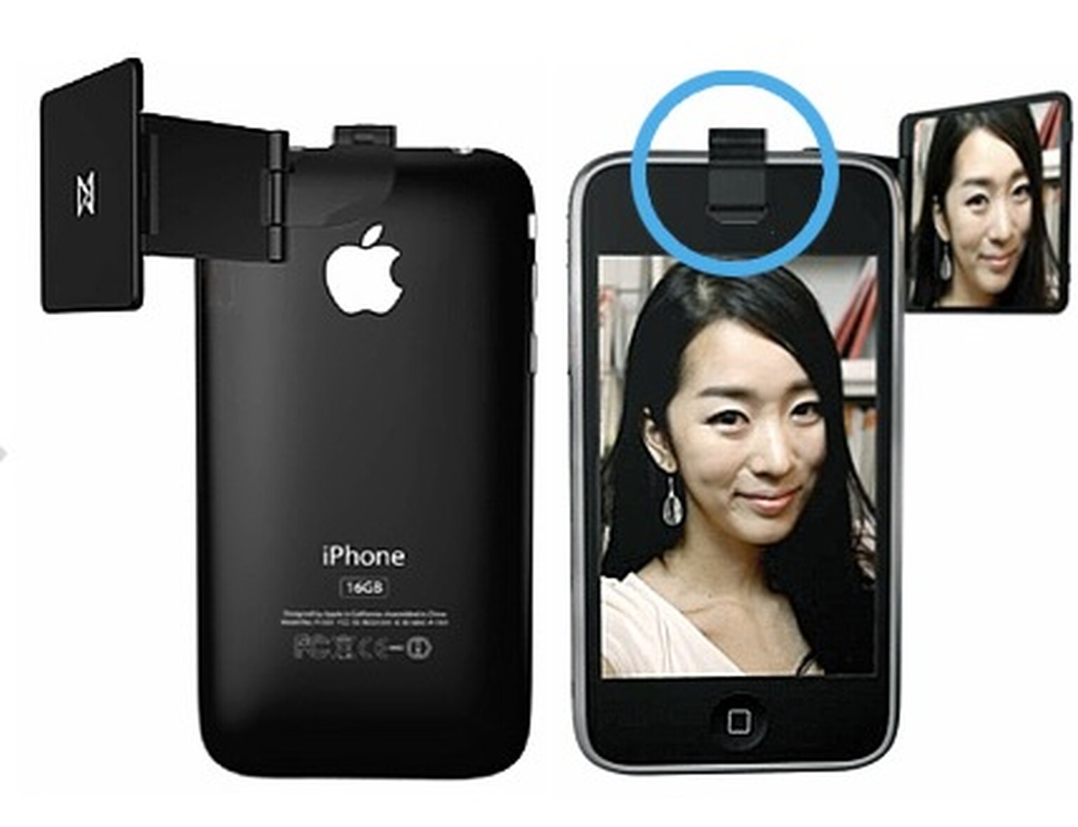 iPhone 3GS gets video calling with iSeeU accessory