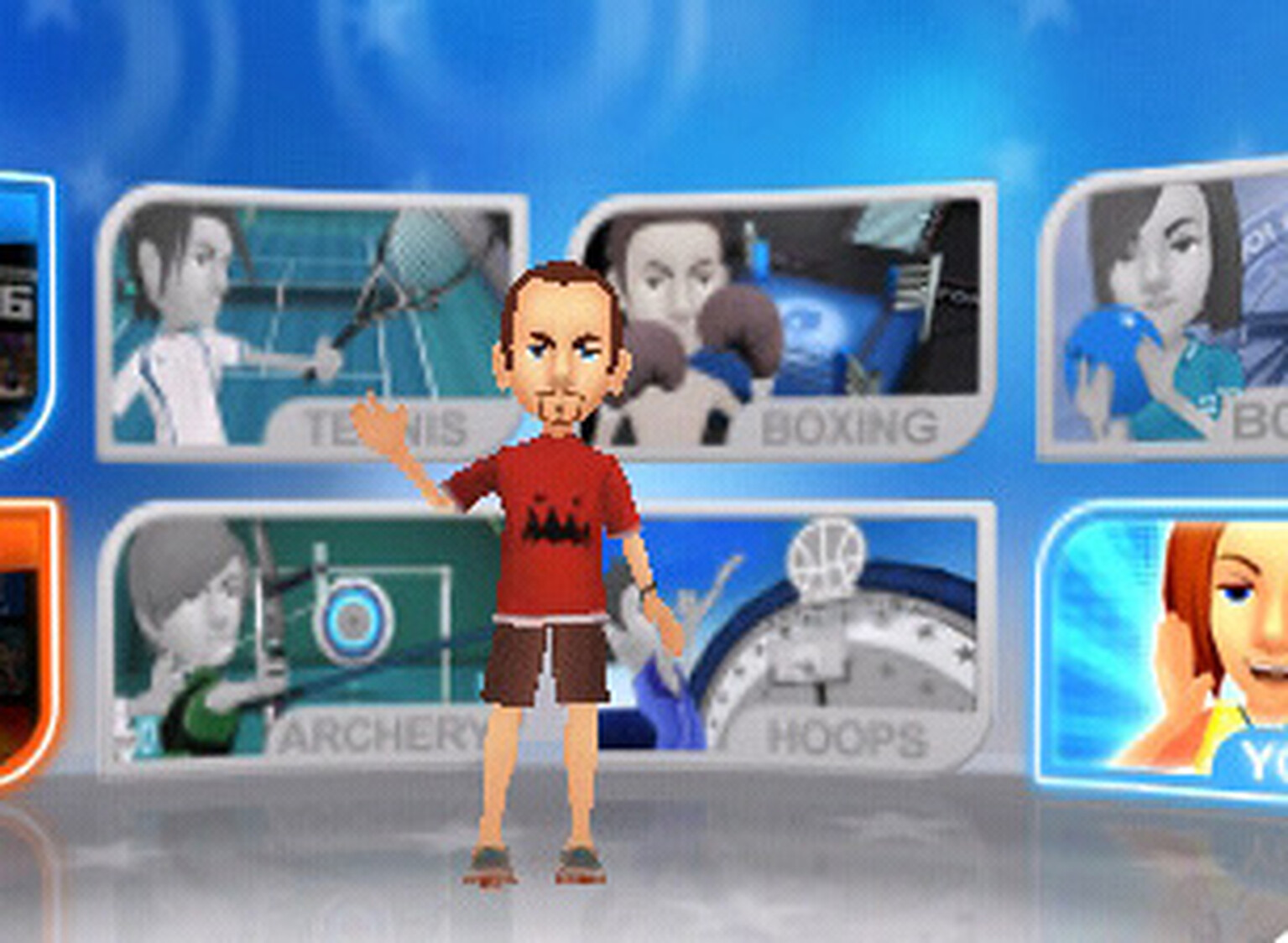 Yoo! Sports is like Wii Sports for iPhone (with Game Center)
