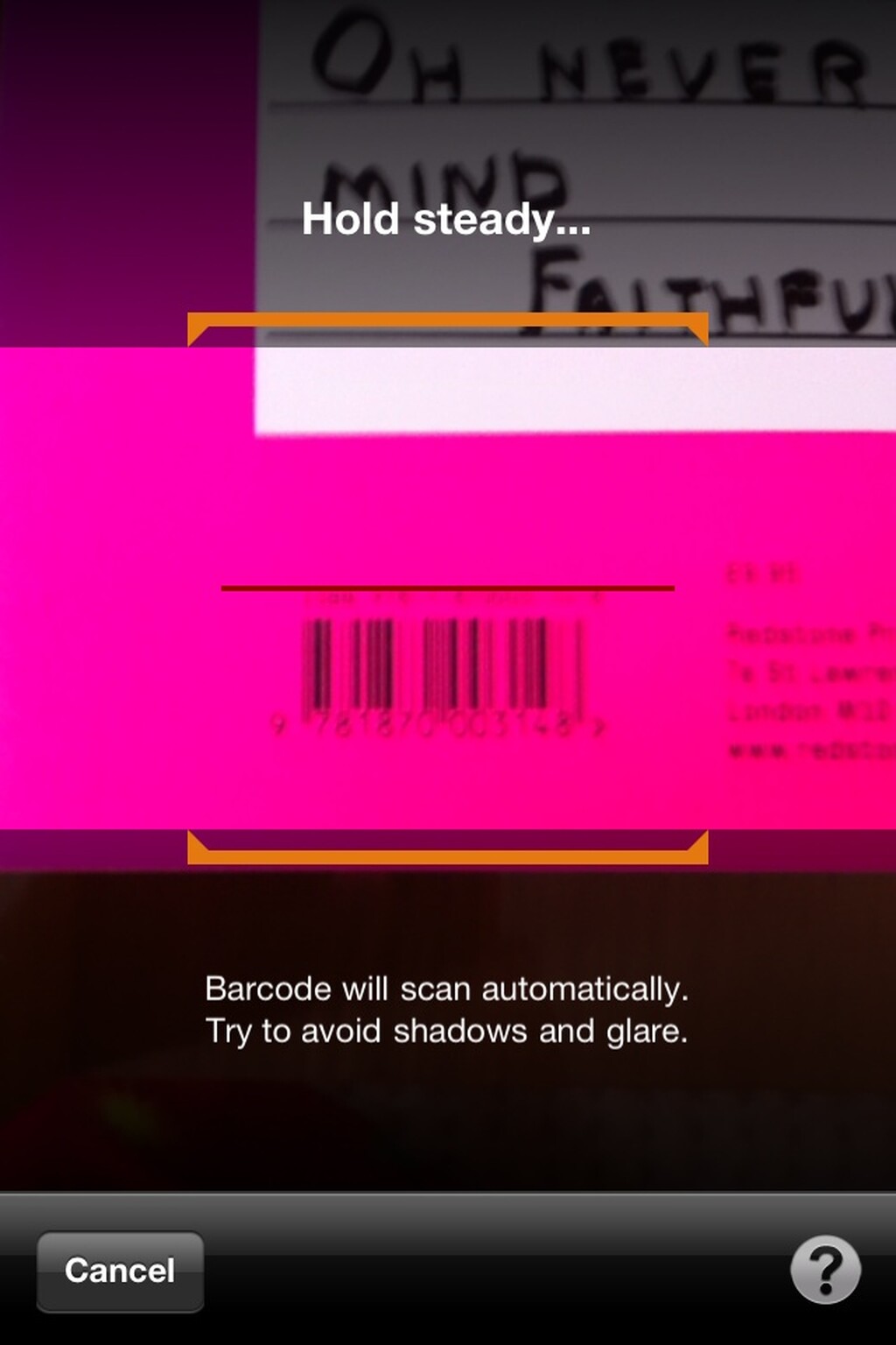 Amazon adds barcode scanner to iPhone app, scanning joy commences