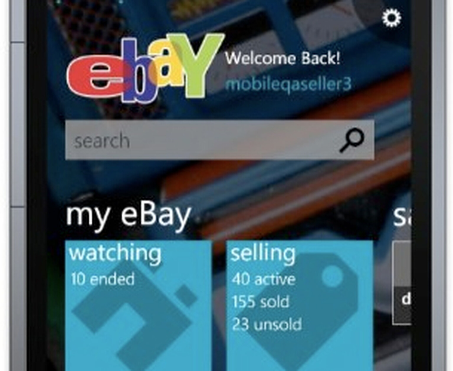 eBay unveils its stylish app for Windows Phone 7