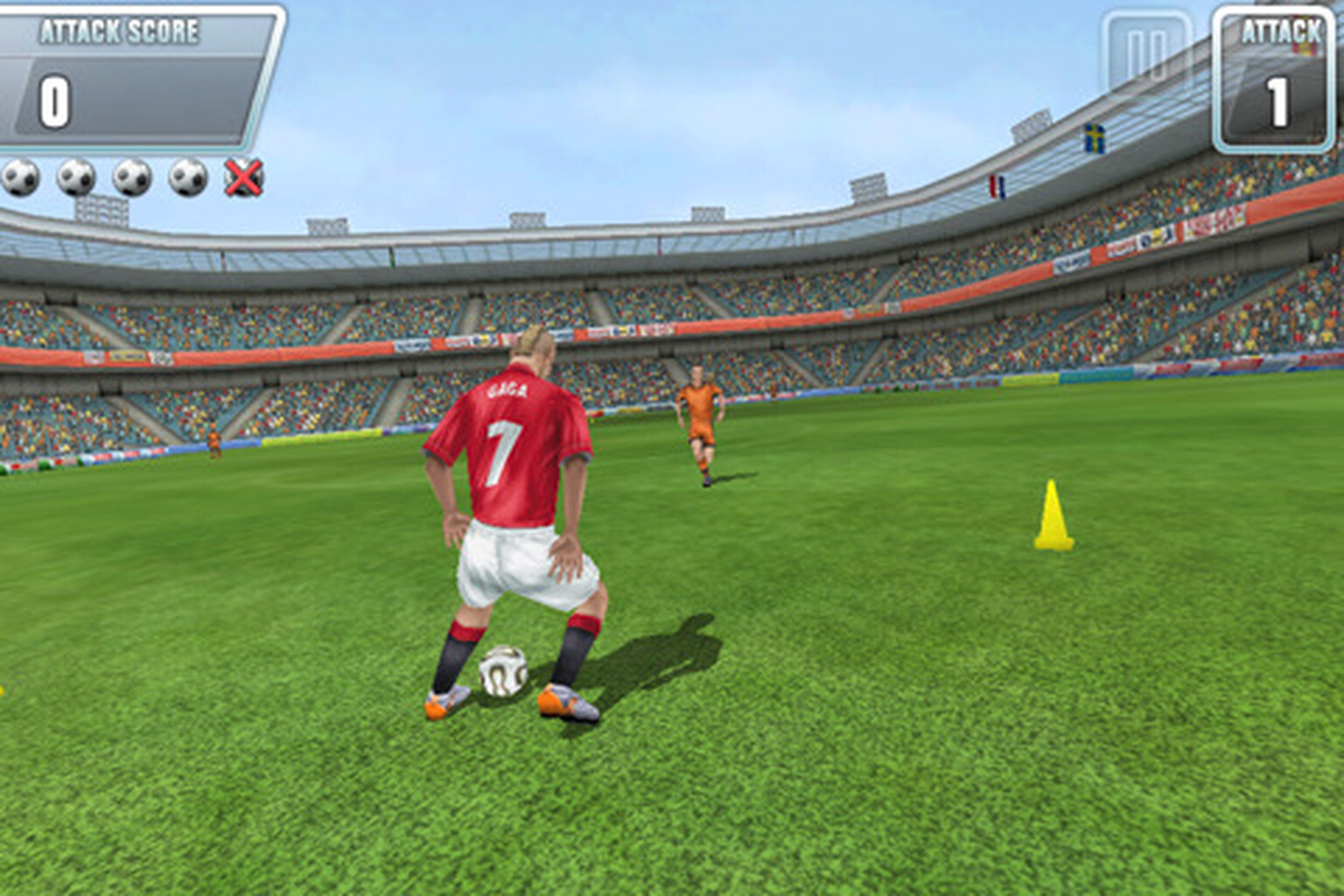 Bonecruncher Soccer iPhone football game goes in two-footed