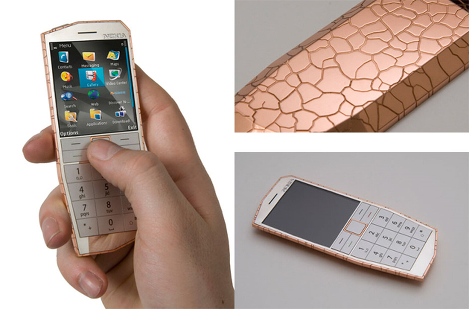Thermogenerator Nokia concept phone is eco-friendly, shaped like a rock shard