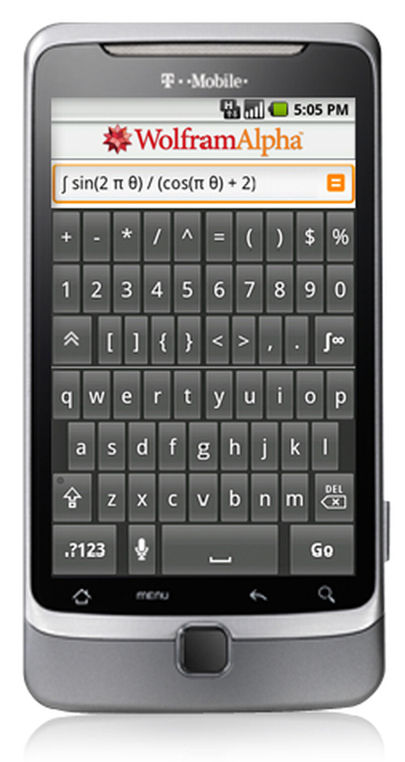 Wolfram Alpha ‘computational knowledge engine’ now available for Android