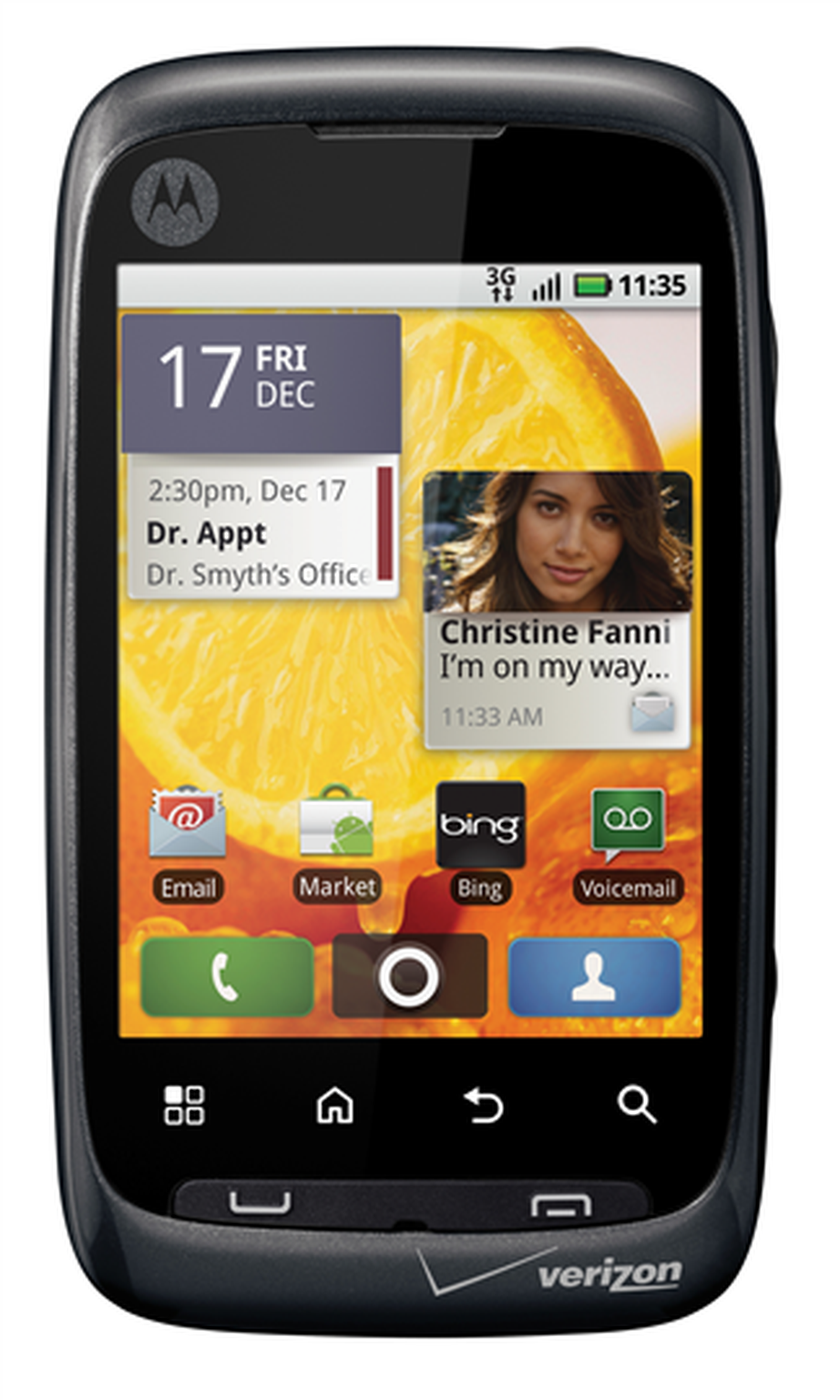 Motorola goes Android crazy: Announces five new handsets
