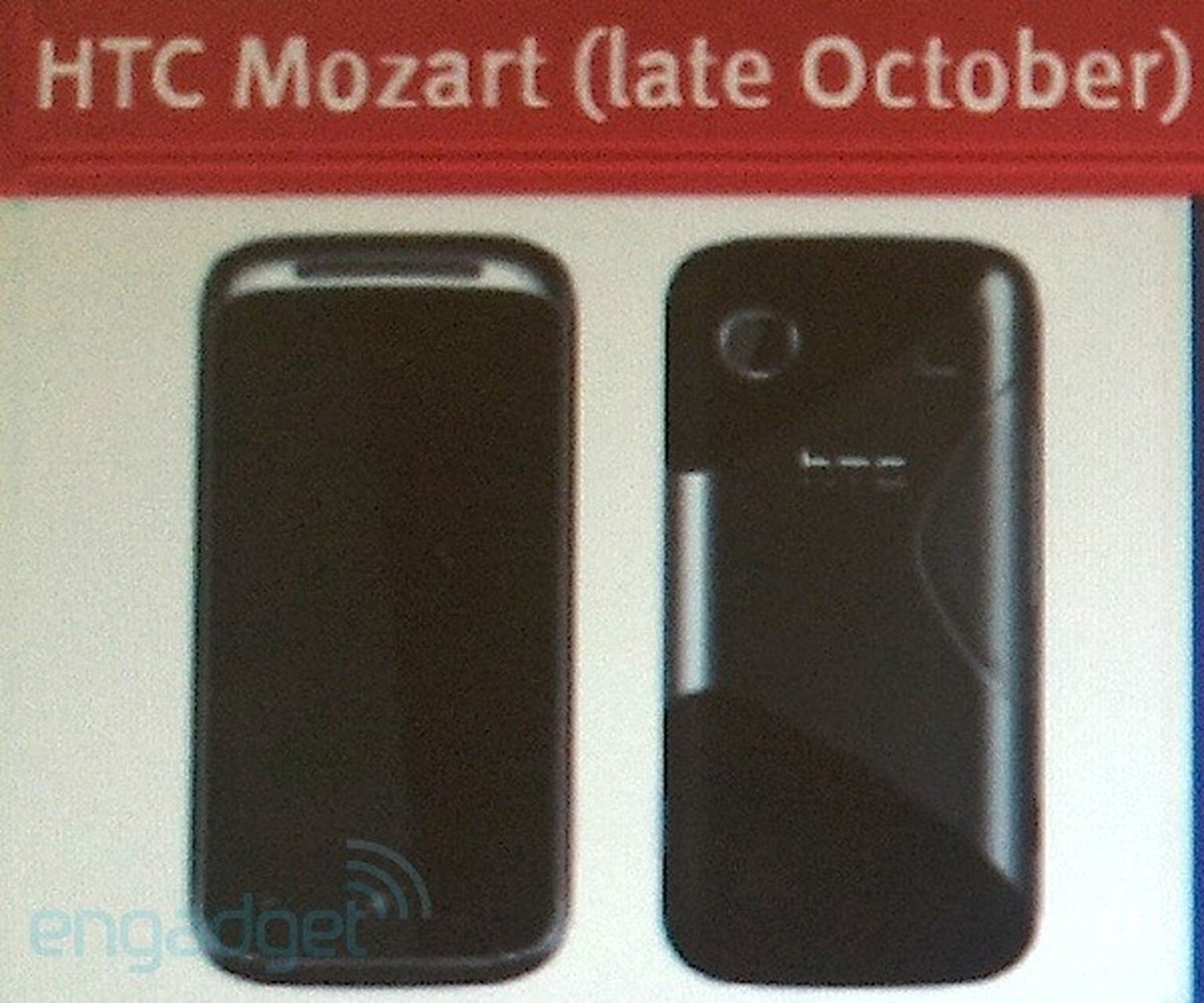 HTC Mozart specs leak: Set to reach the UK in late October with Windows Phone 7