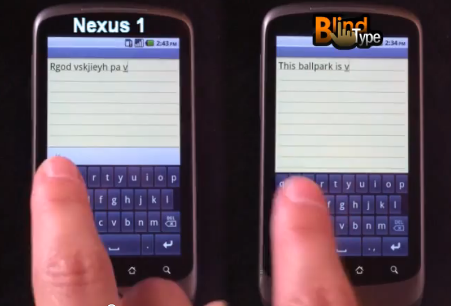 Google buys BlindType, raises fat-fingered Android owners' text input hopes