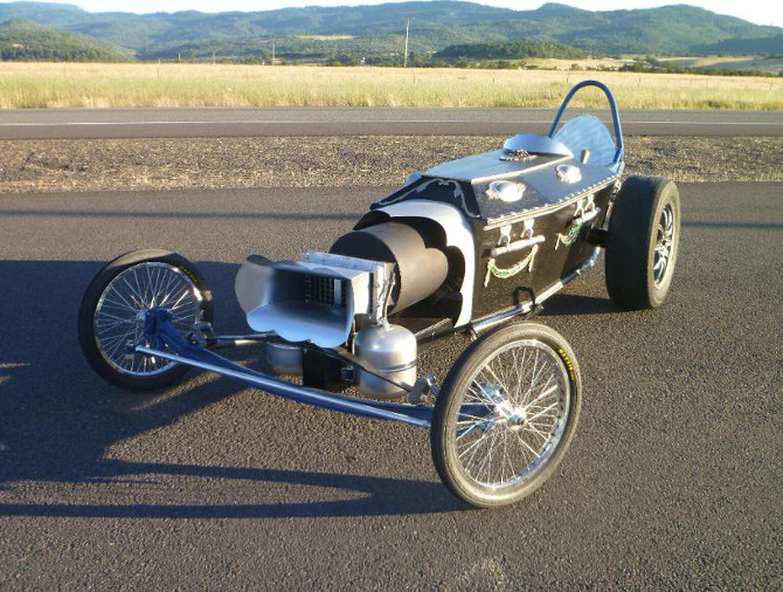 Jet-powered coffin does 0-to-60 in 9 seconds