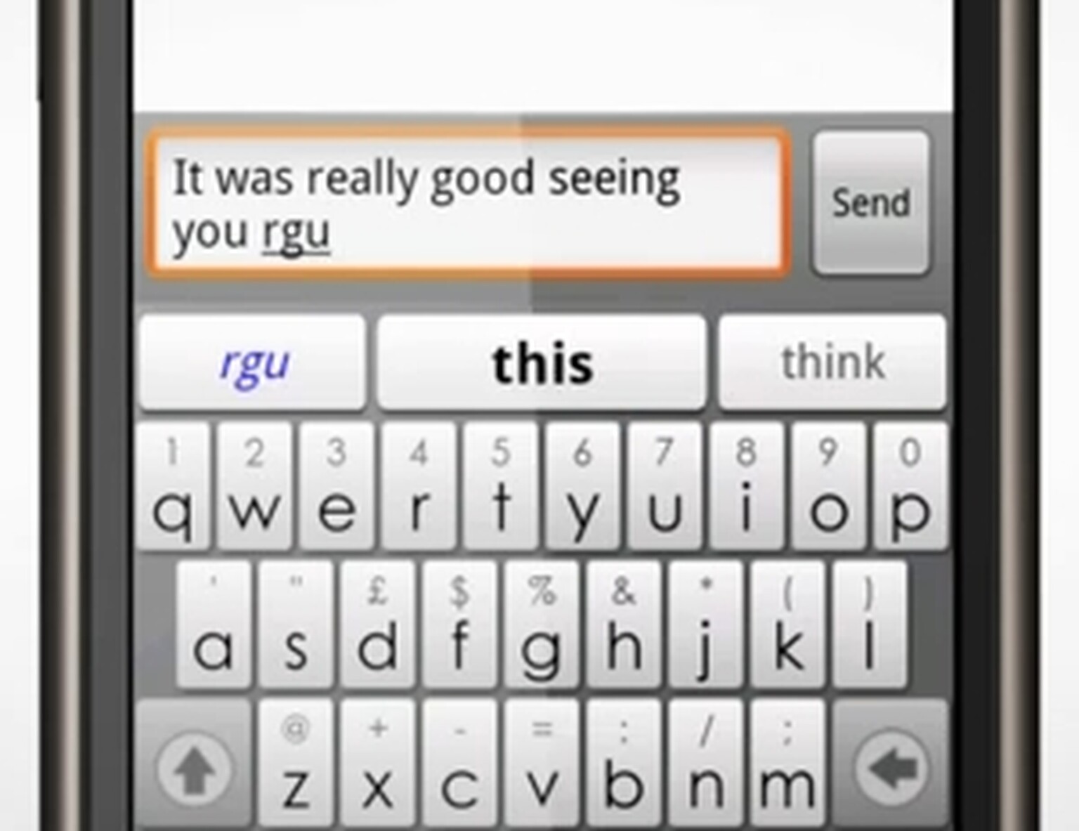 SwiftKey is the Google Instant of text input methods for Android