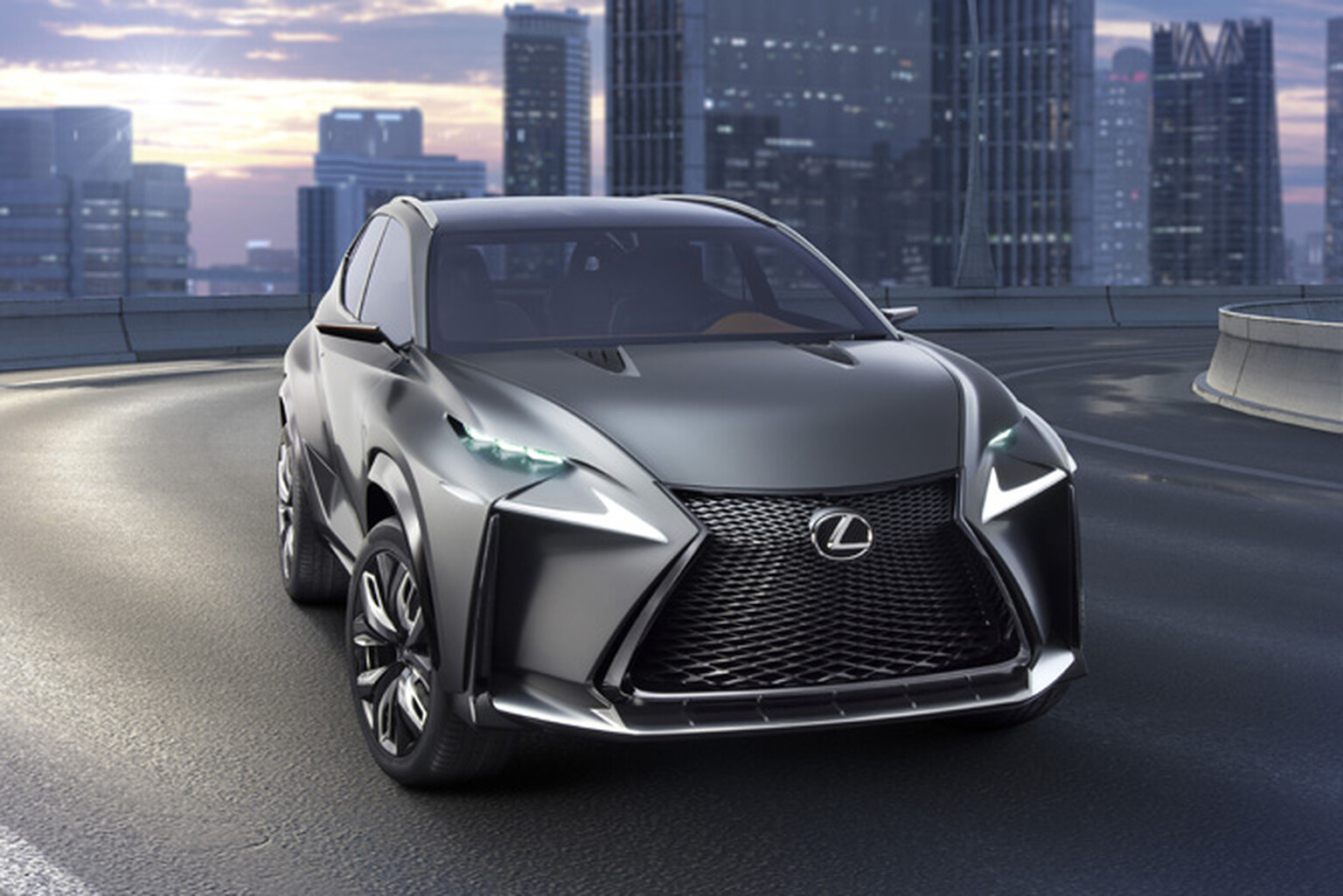 Lexus LF-NX Concept gets turbocharged petrol version
