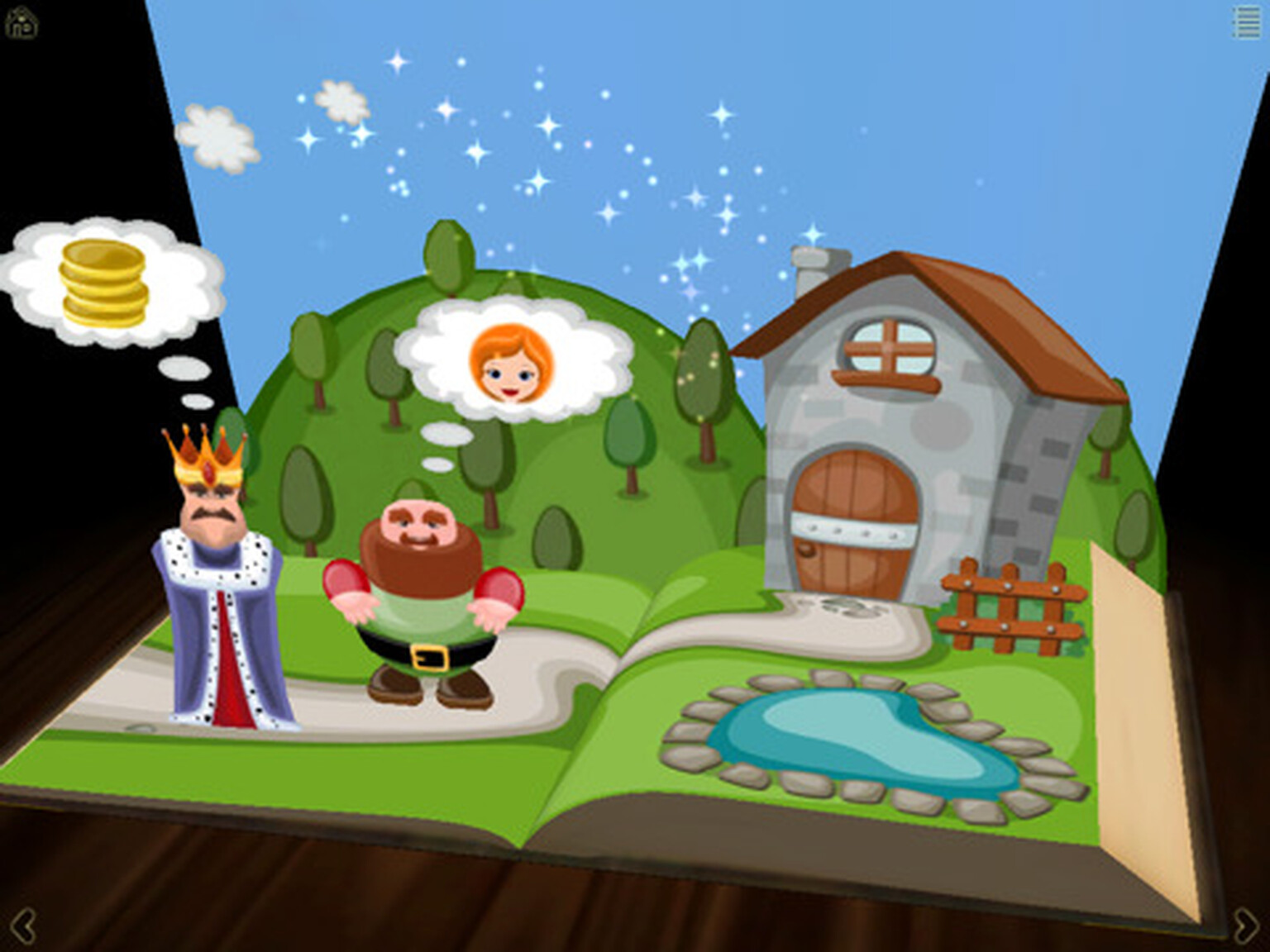 Rumpelstiltskin stars in a pop-up iPad e-book