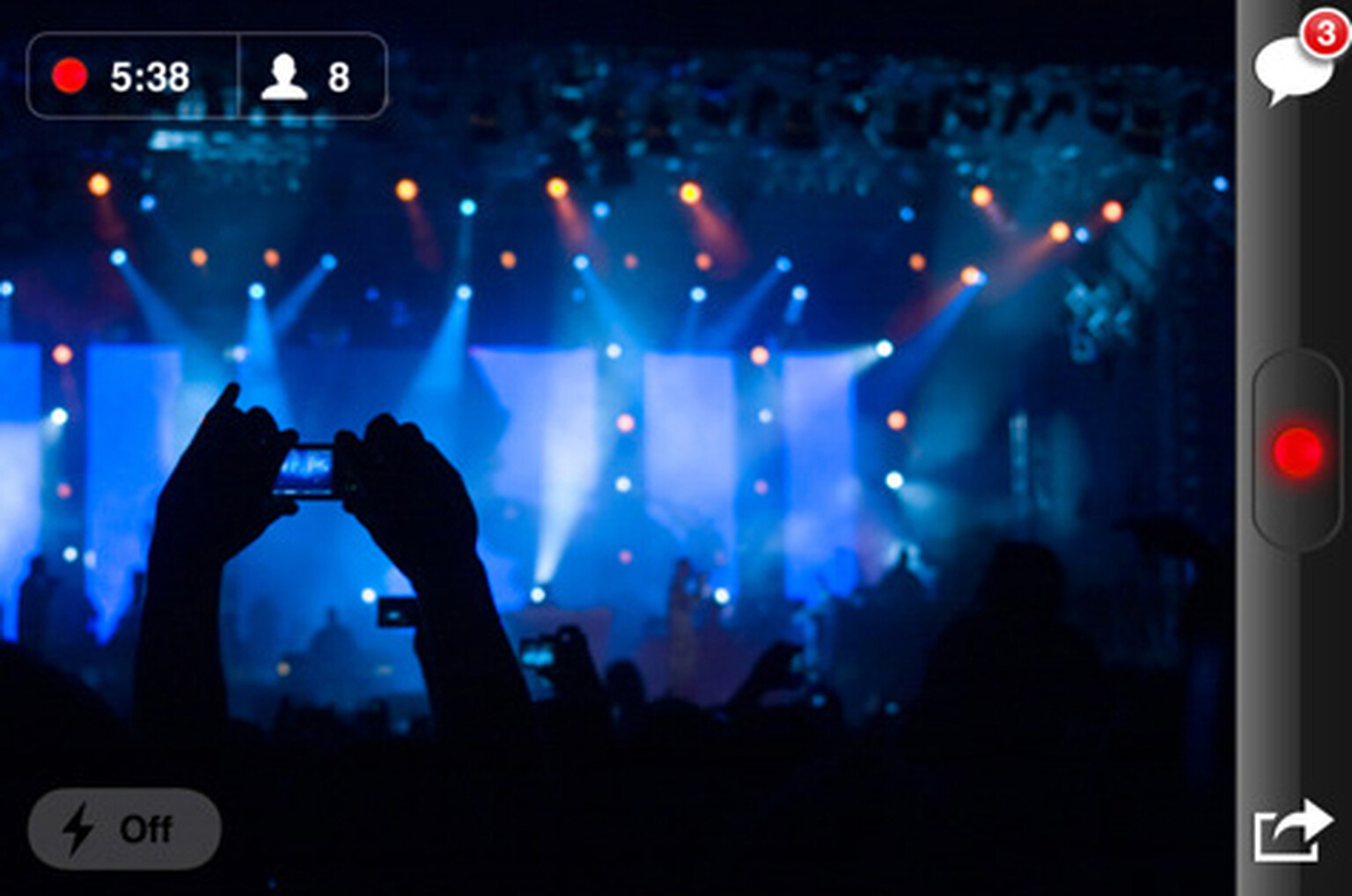 Justin.tv now lets you broadcast live video from your iPhone