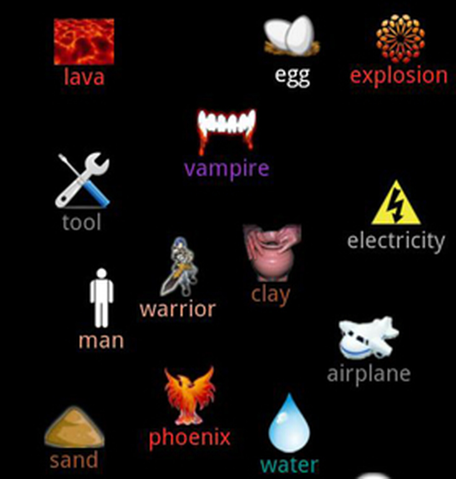 Combine elements to create beer and vampires with Alchemy for Android
