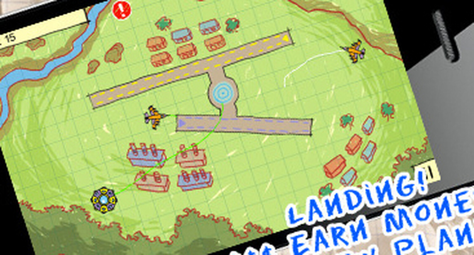What do you get if you cross Flight Control and Doodle Jump?