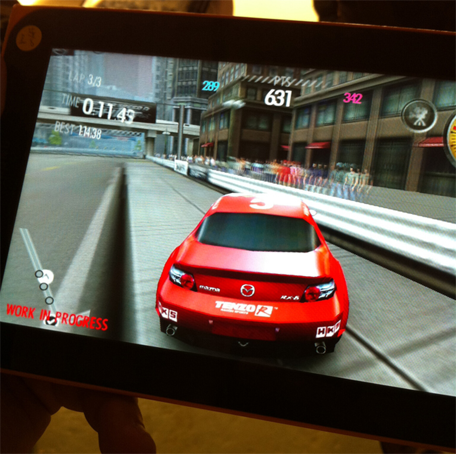 We've played Need For Speed Shift on the Samsung Galaxy Tab