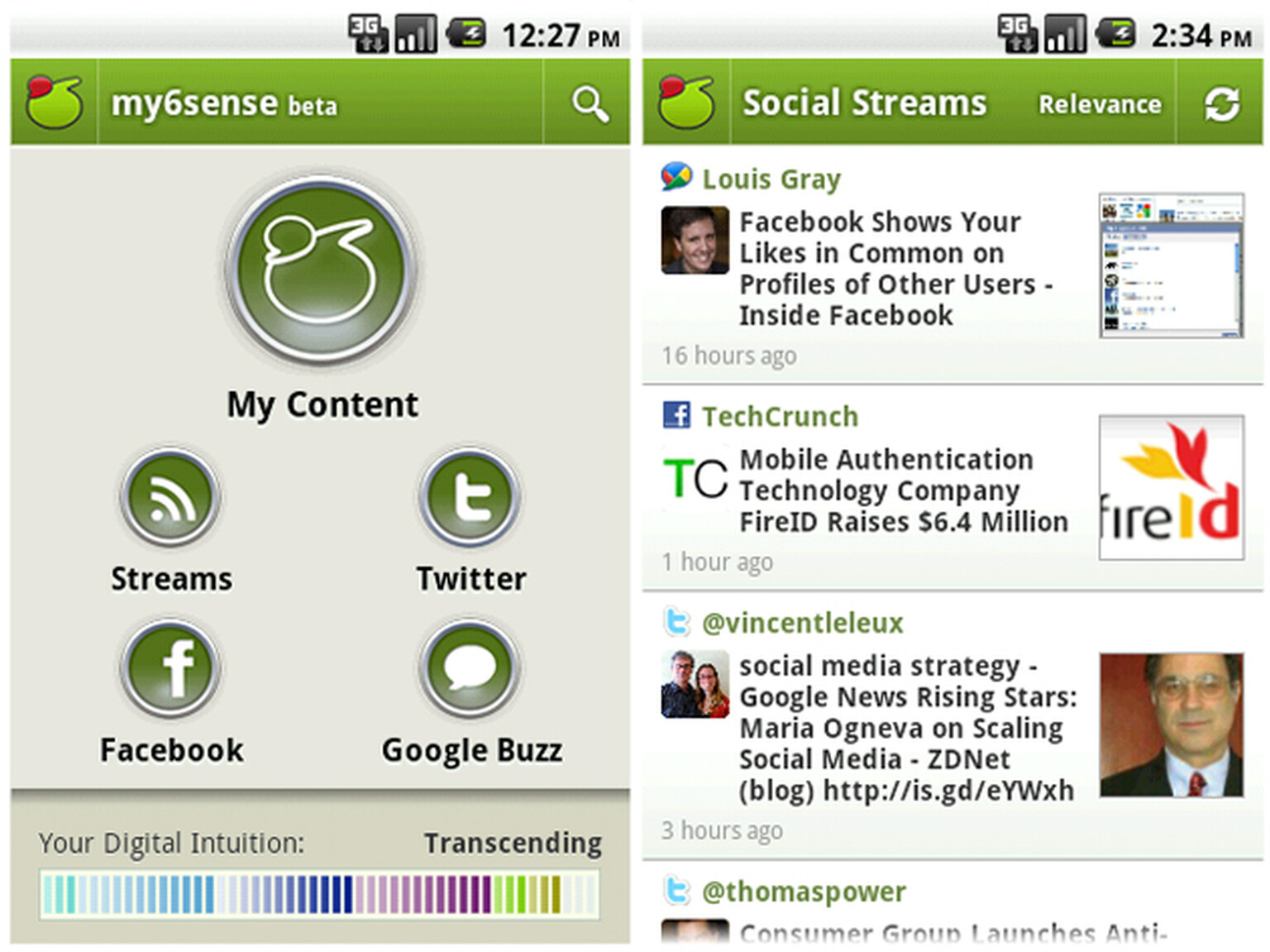 My6sense RSS reader for Android sorts the wheat from the chaff