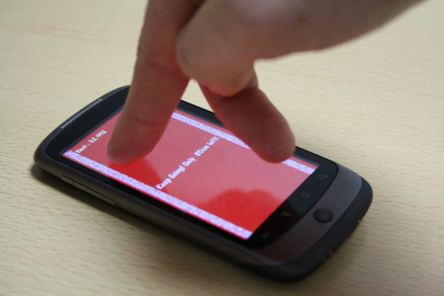 Give your digits a work out with Finger Race for Android