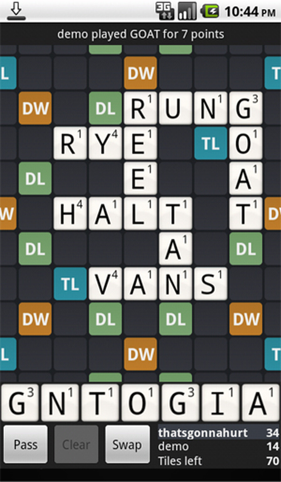 Wordfeud: Scrabble-esque fun on your Android phone