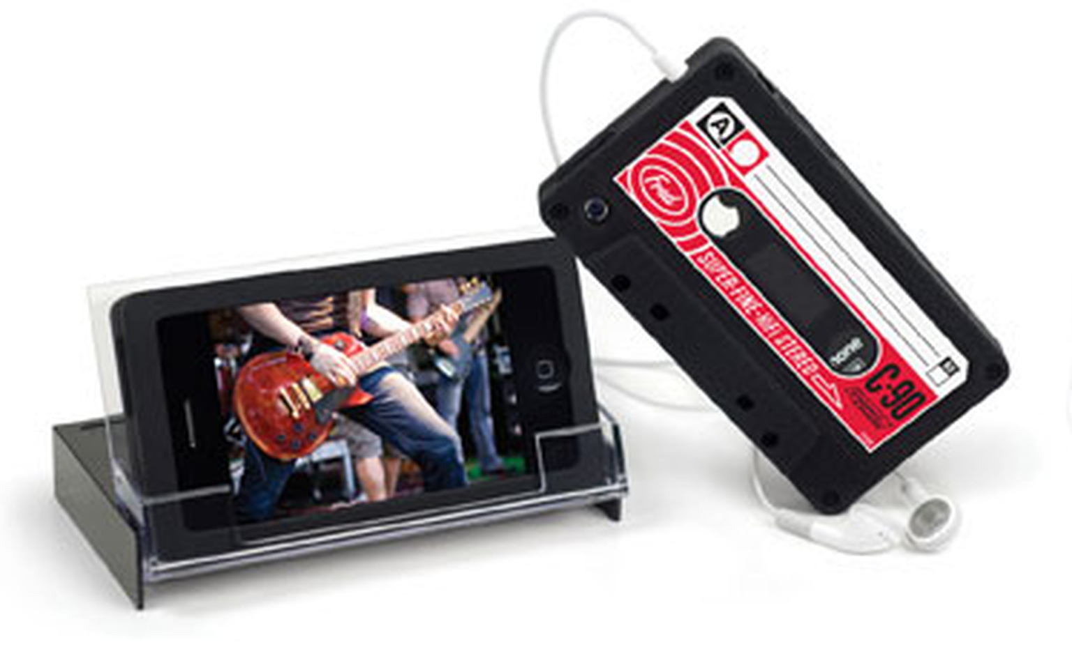 Cassette tape iPhone case is cool but will make you look crazy