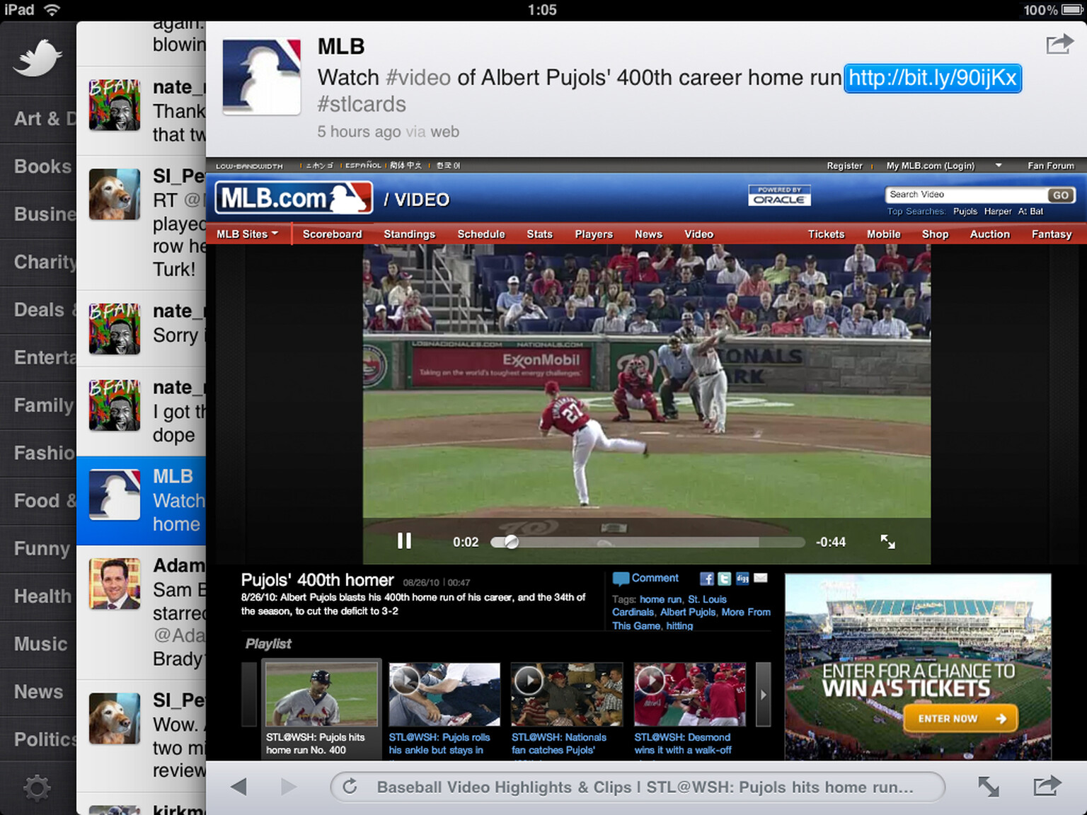 Twitter launches its official iPad app. And it's awesome.