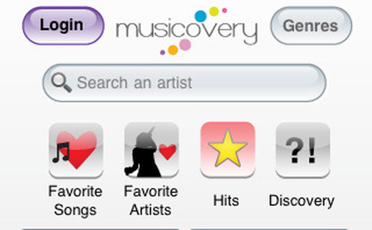 Musicovery app plays music according to your mood