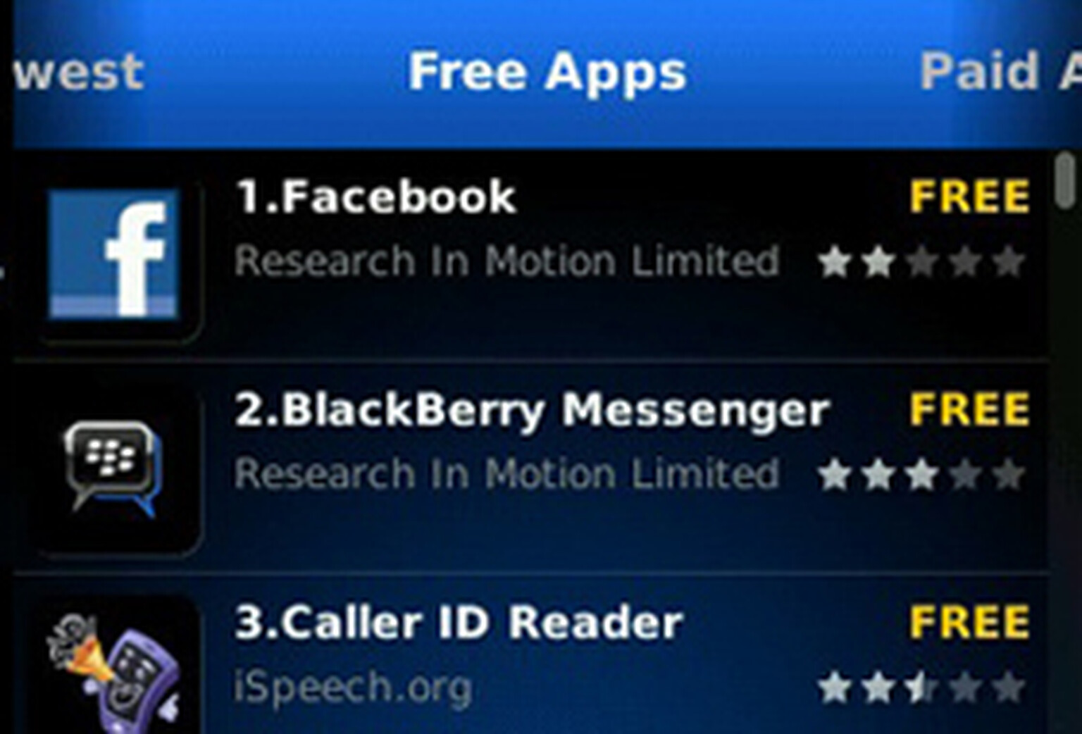 RIM reveals BlackBerry App World 2.0