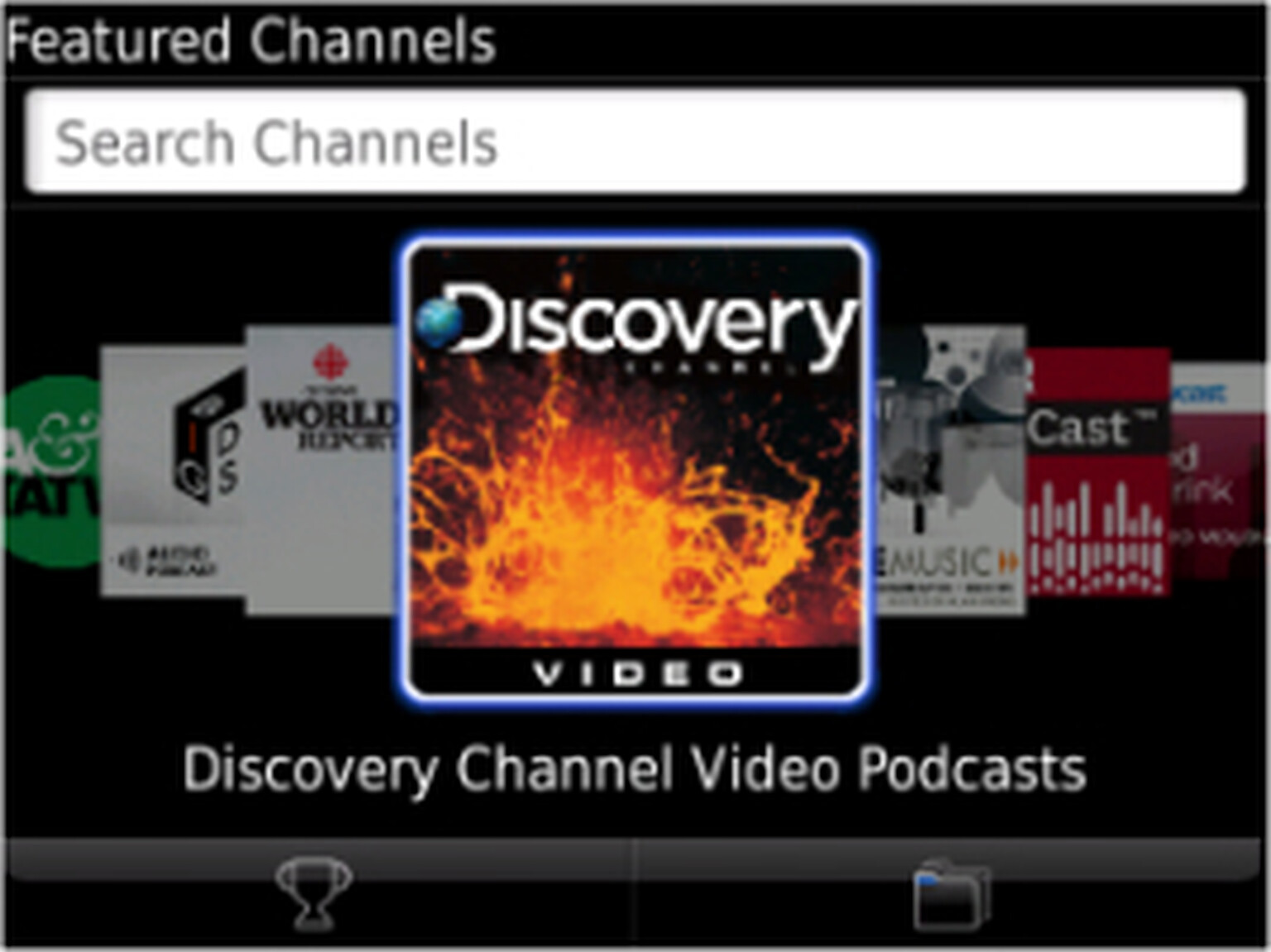 RIM launches free BlackBerry Podcasts app