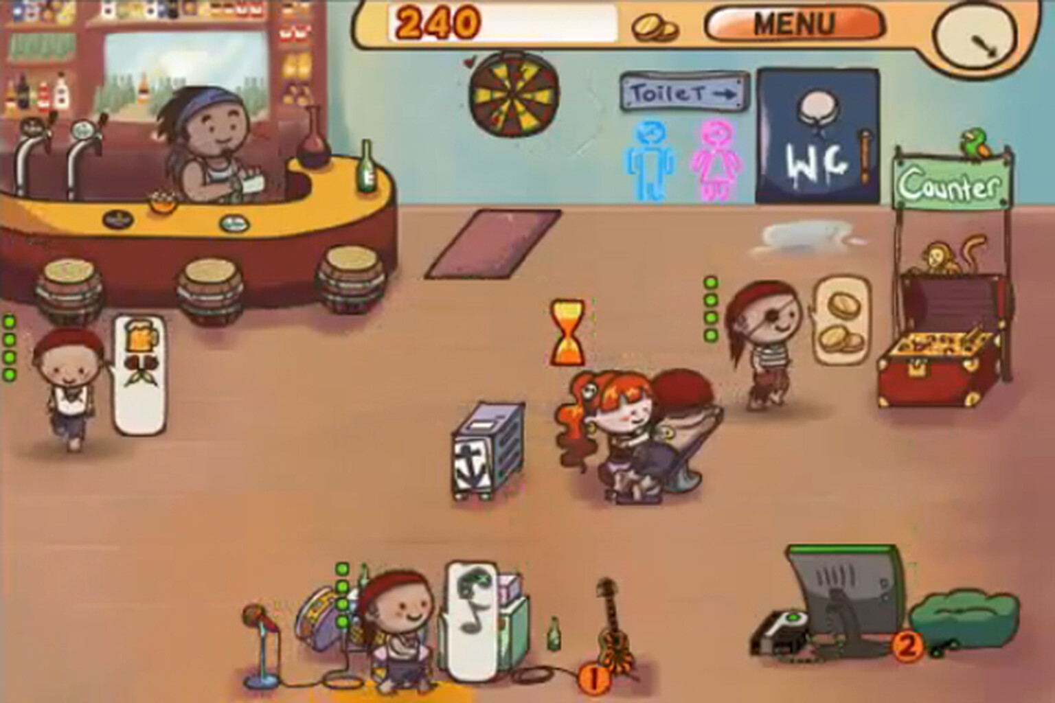 Barrr for Android: Pirate-themed management game