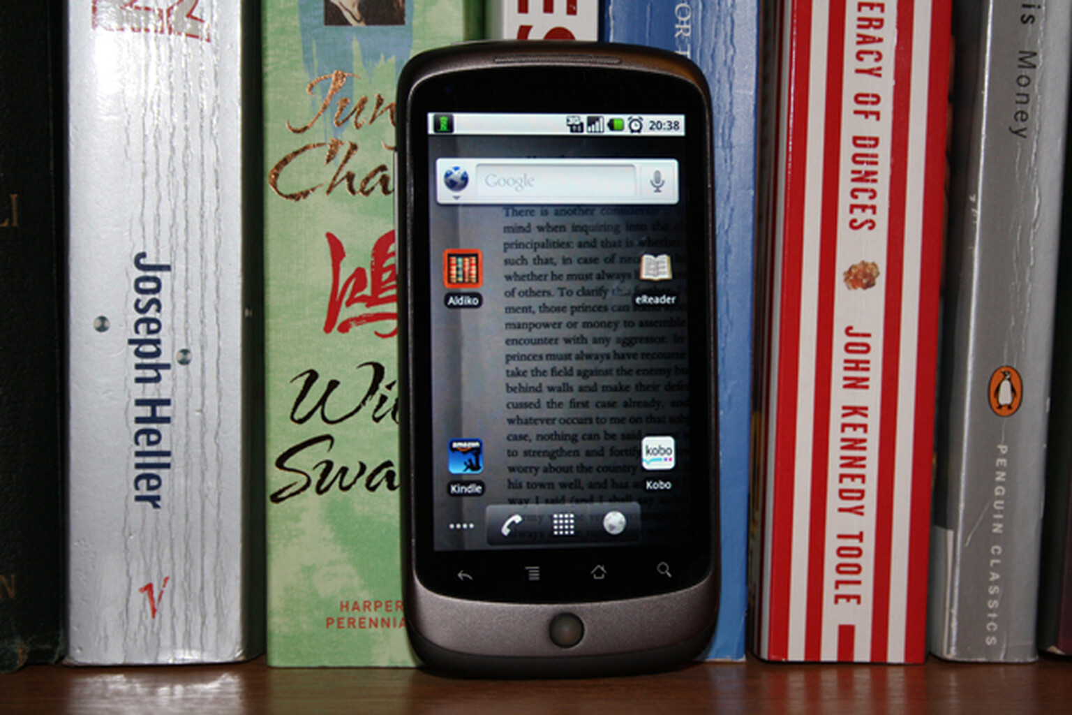 Robot Readers: E-Reader apps and ebooks for Android