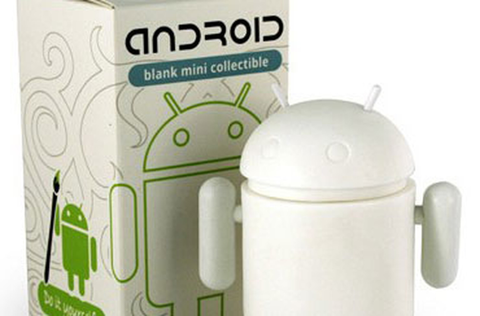 Toy time: Decorate your own vinyl Android