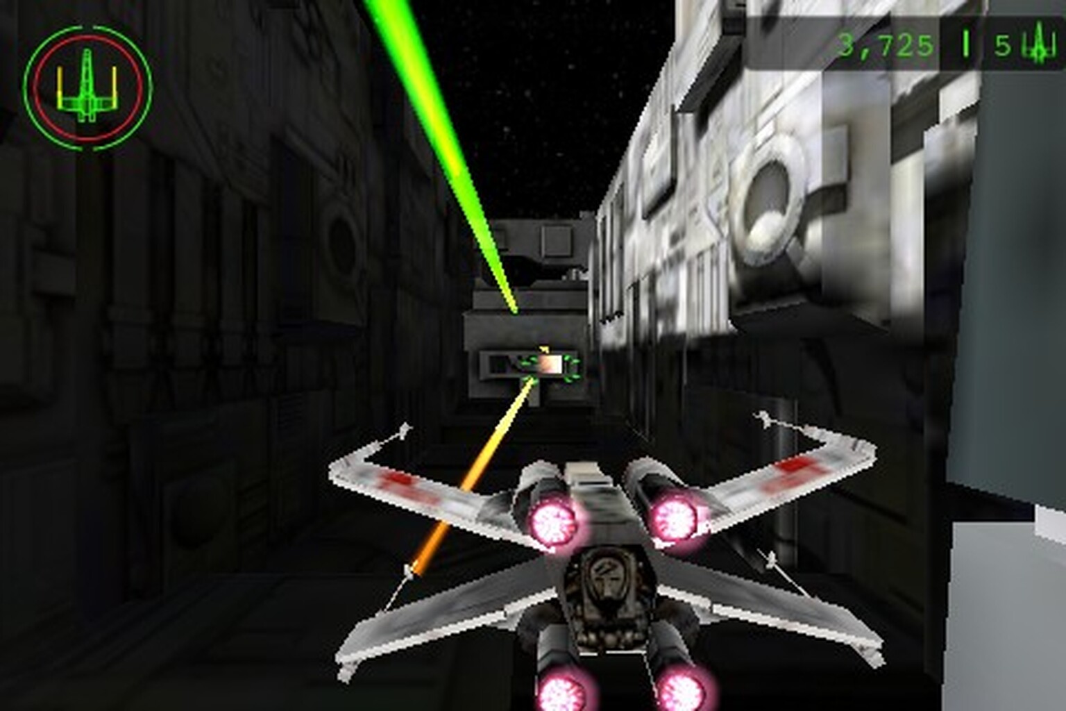 Play Star Wars: Trench Run on a big screen with your iPhone