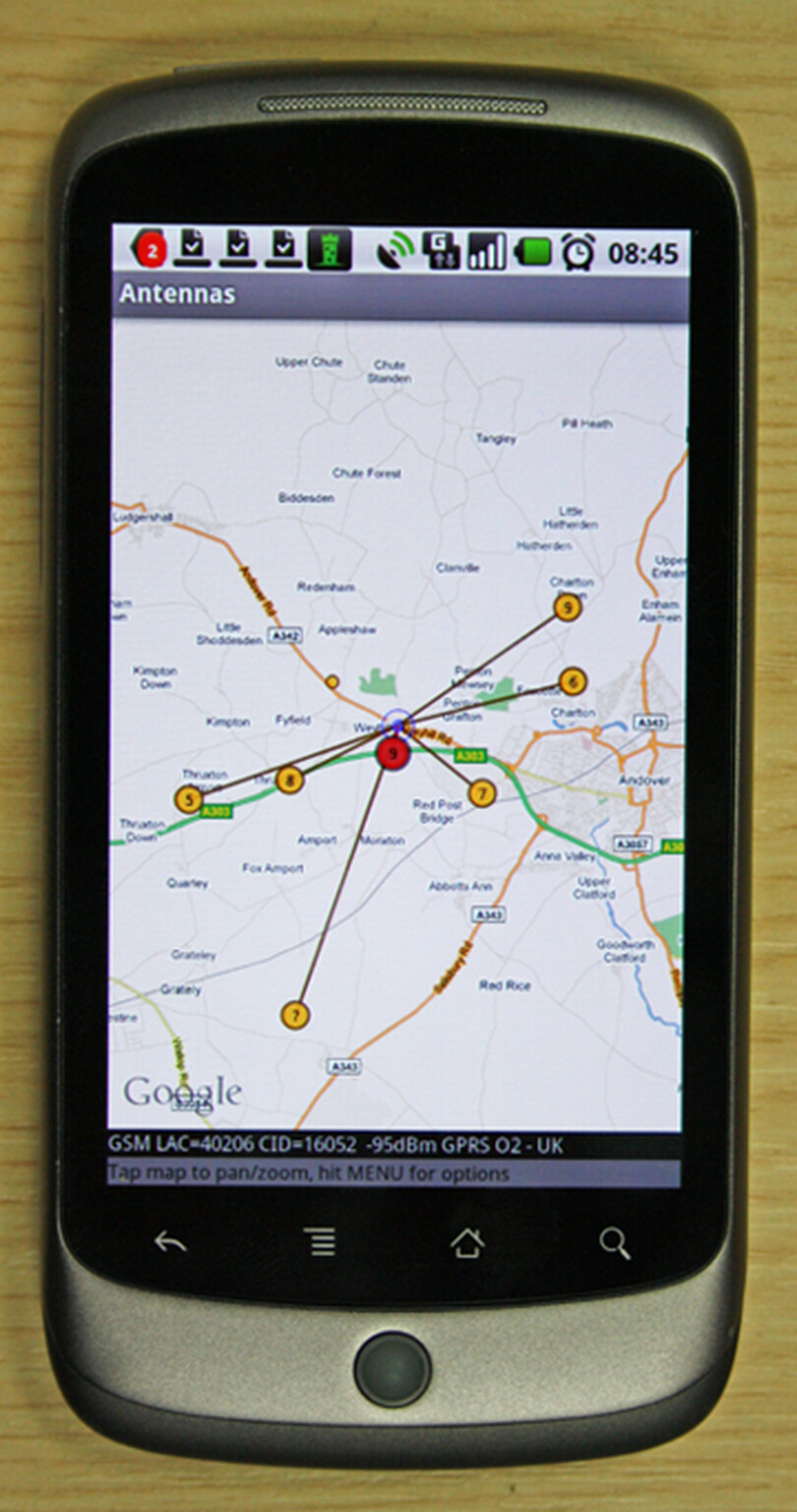Find the strongest signal with Antennas for Android