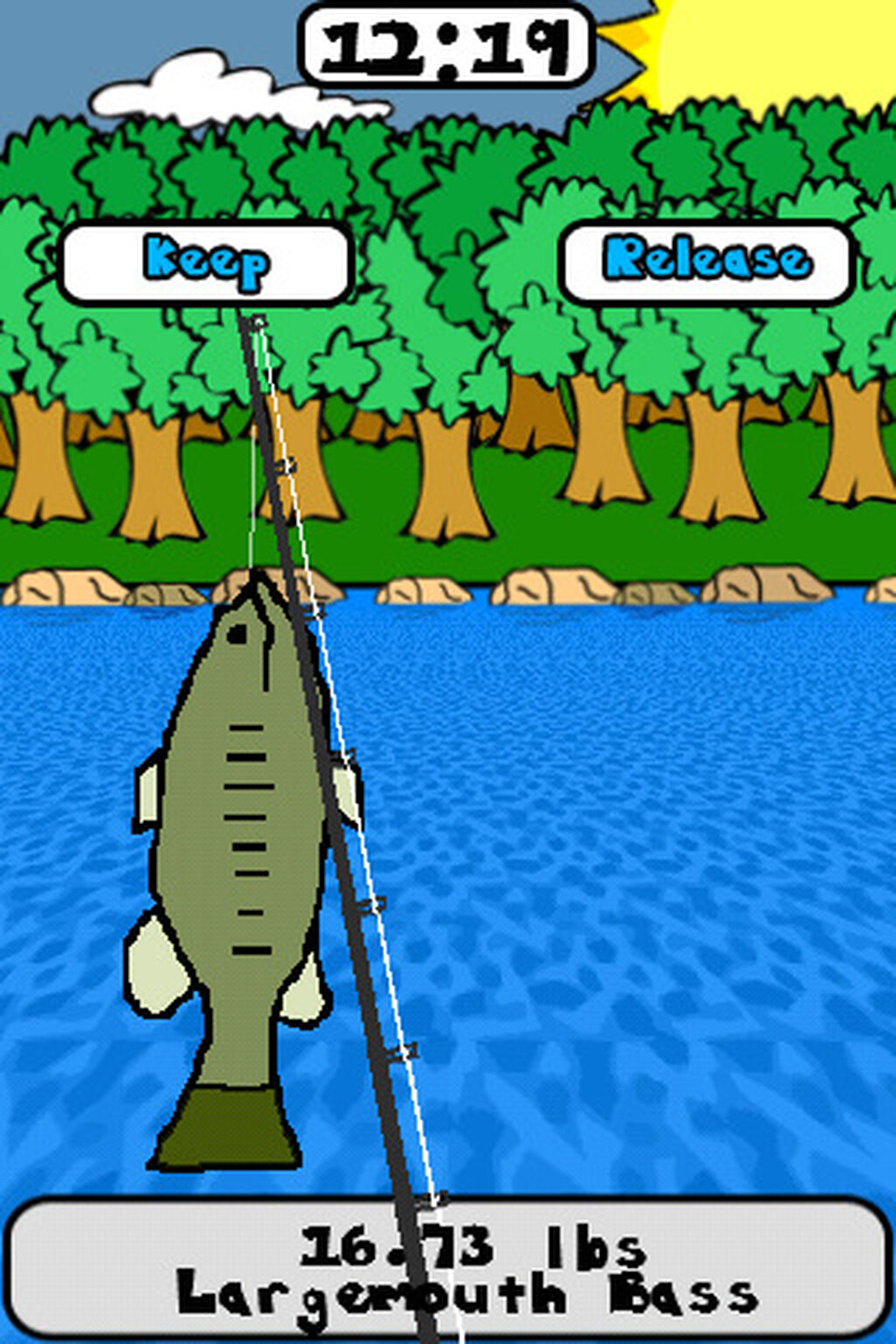 Fed up with Doodle Jump? Go Doodle Fishing instead...