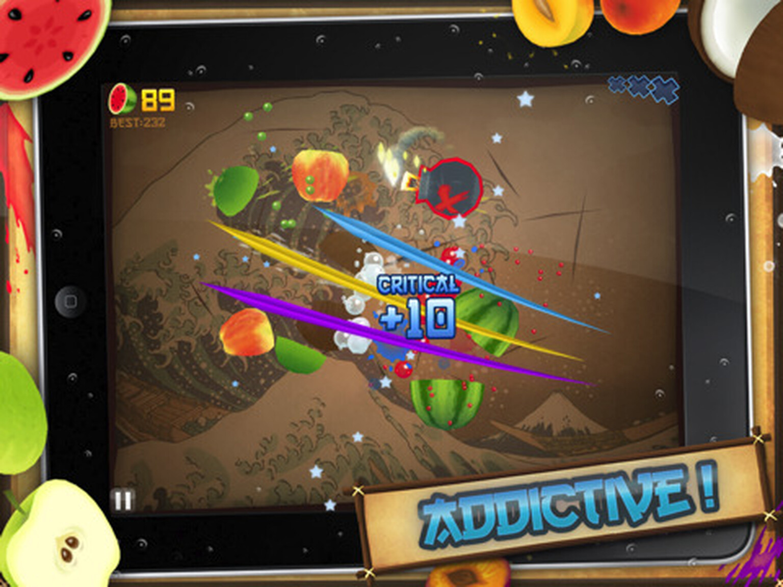 Fruit Ninja game goes HD for iPad