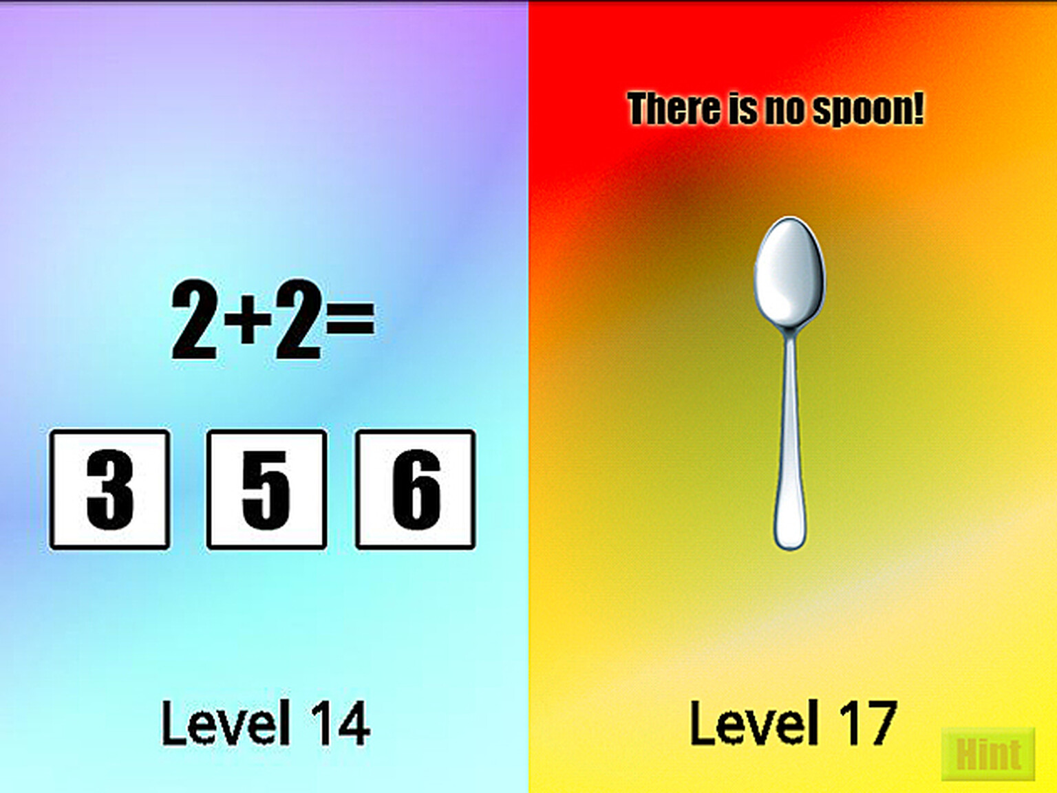 Impossible Level Game: The Moron Test’s meaner older brother