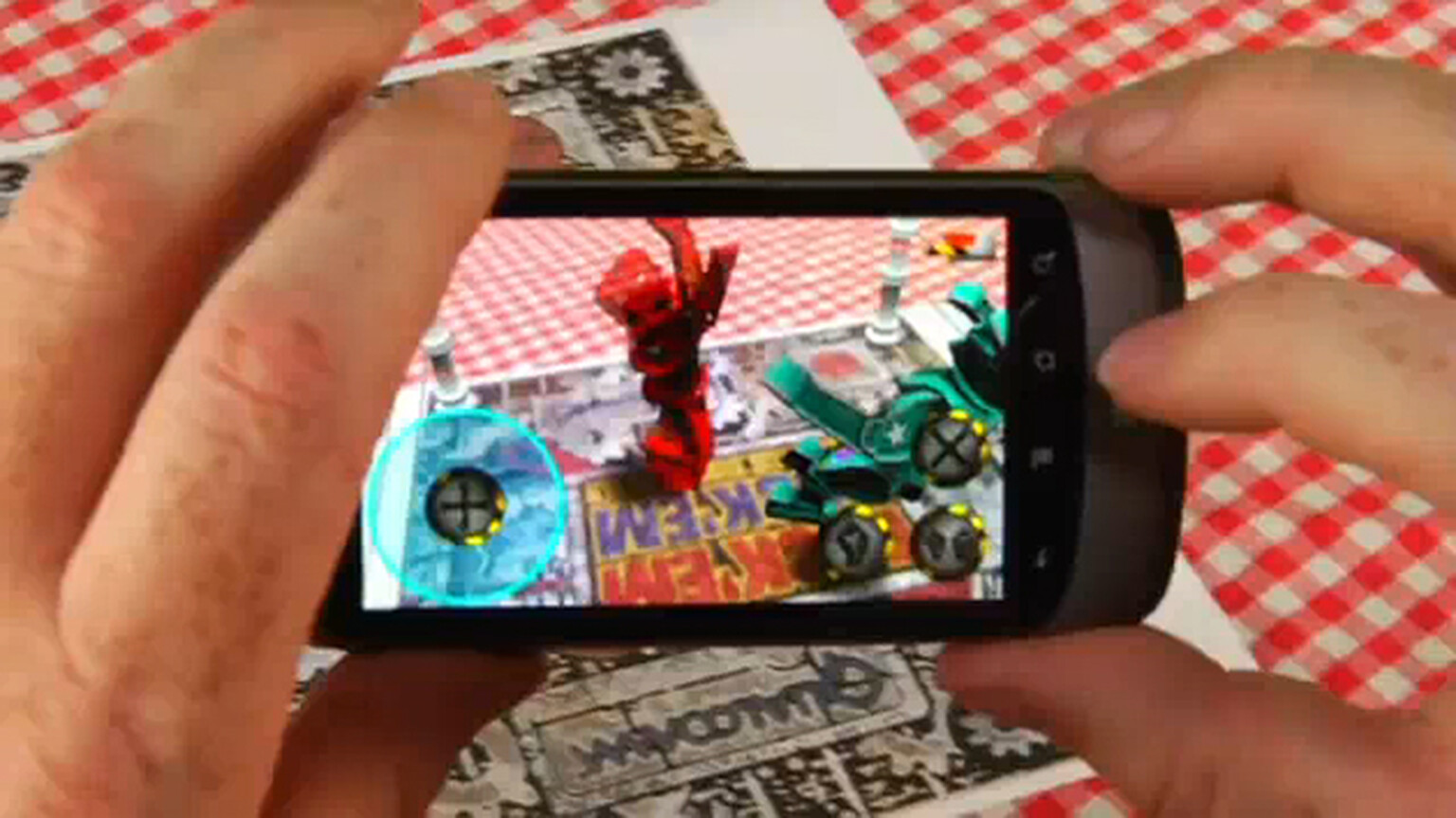 Qualcomm brings augmented reality Rock ‘Em Sock ‘Em Robots to Android