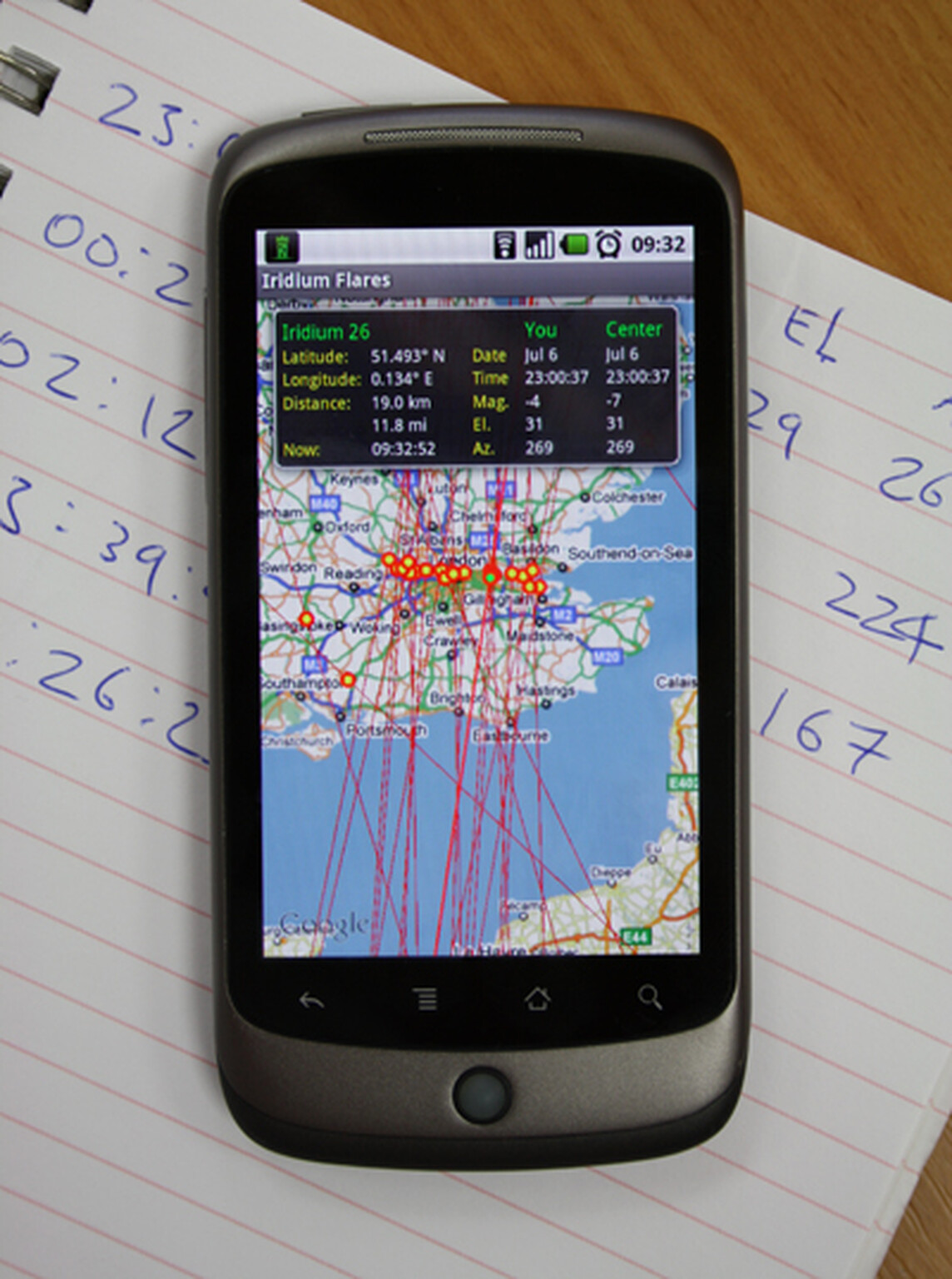 Keep watching the skies: Iridium Flares notifier for Android