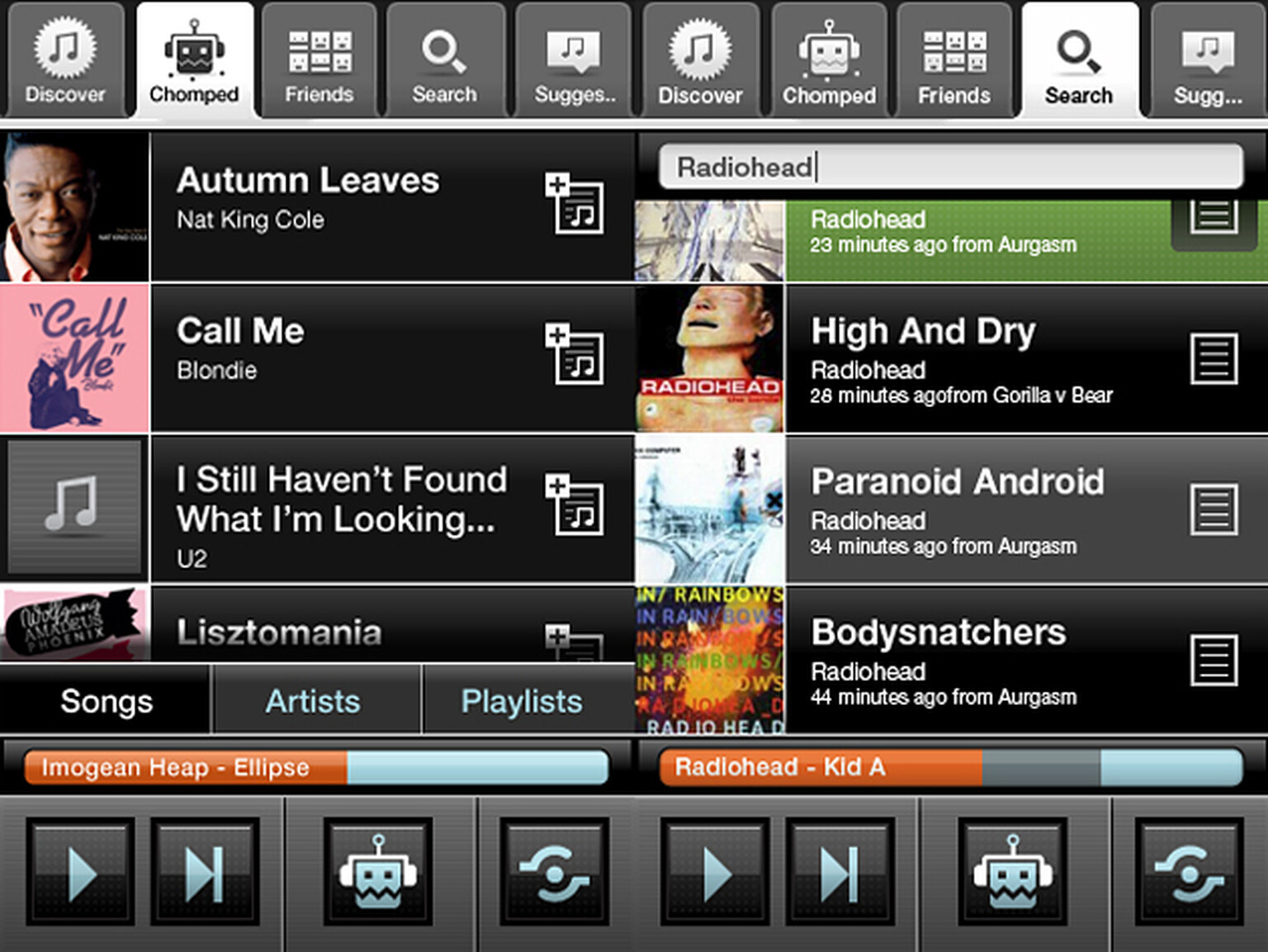 Search for new music on your Android with Chompin
