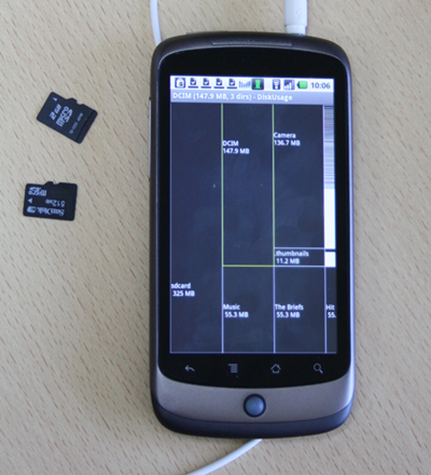 Keep your Android tidy with DiskUsage and OI File Manager