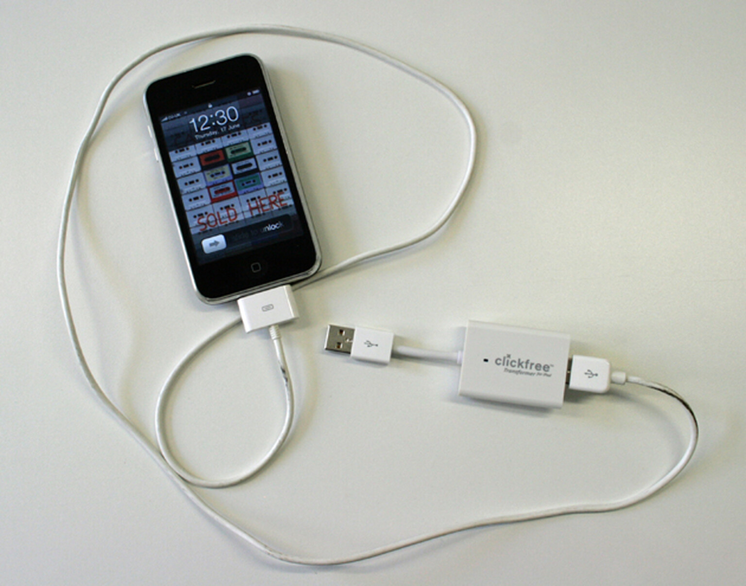 ClickFree Transformer: Copy songs from your iPhone to any computer