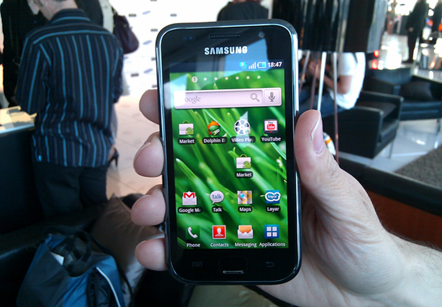 Samsung Galaxy S hands-on