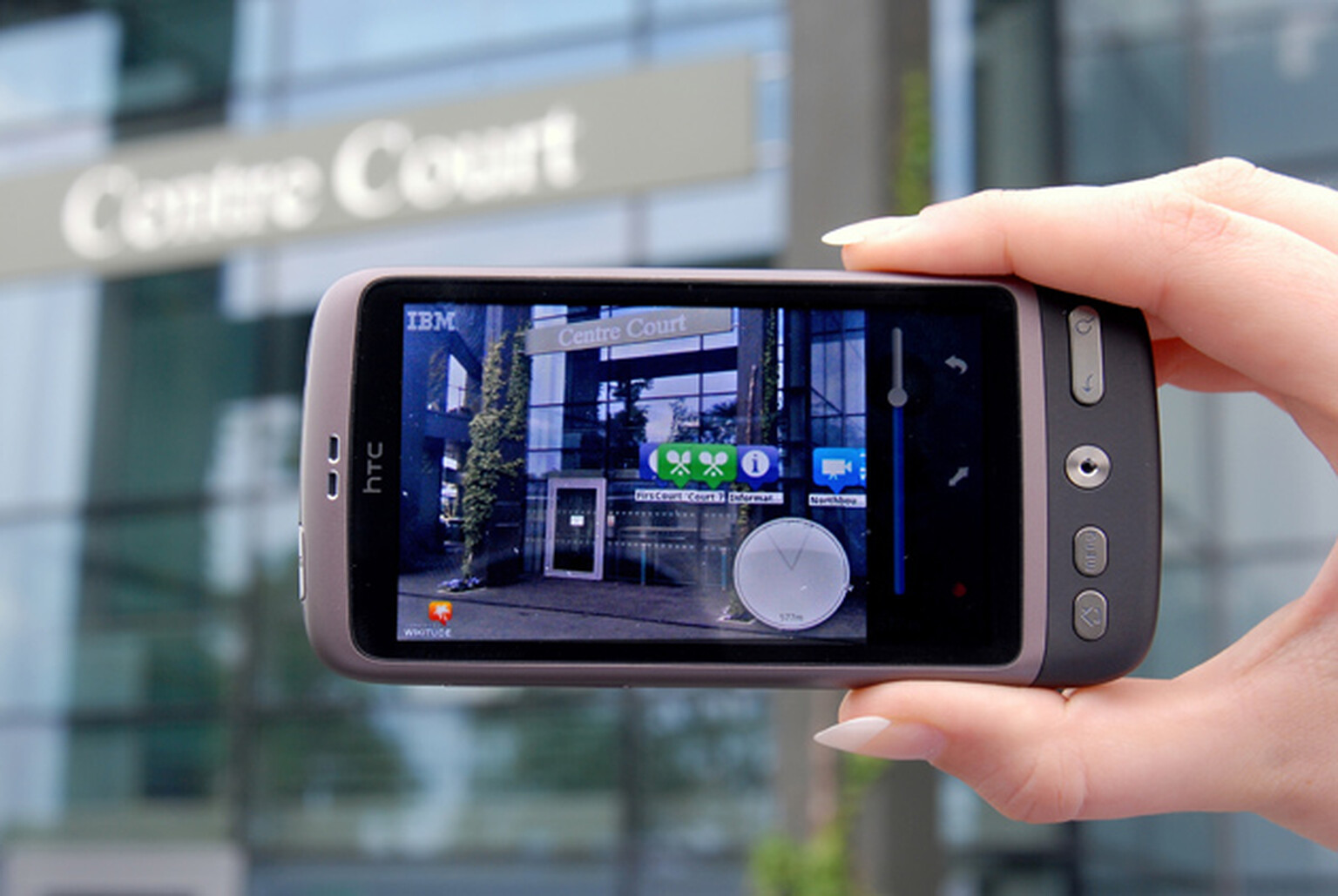 IBM Seer: Watch tennis through walls at Wimbledon